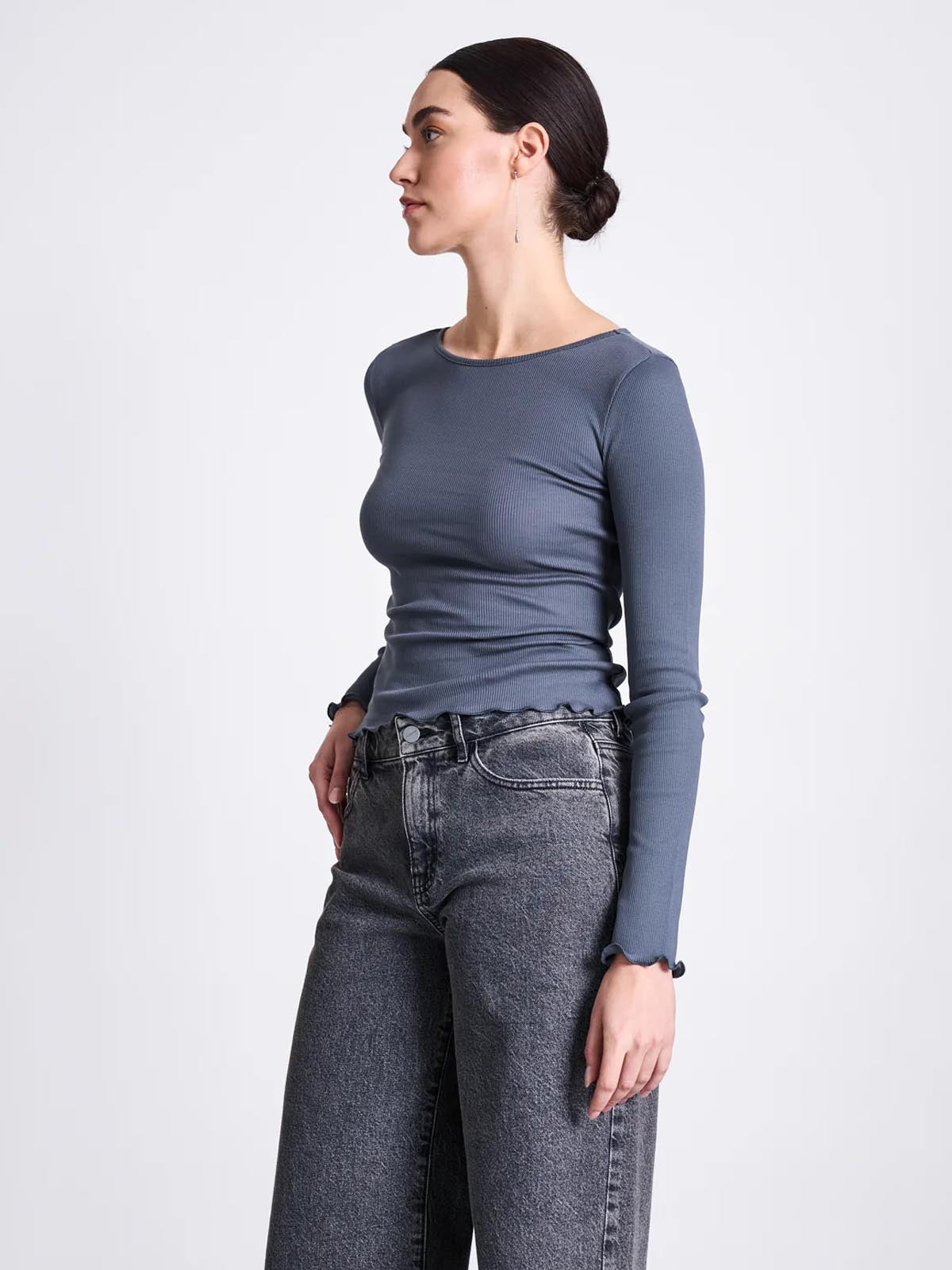 Jan 'n June Aversa Minirib Longsleeve Turbulence