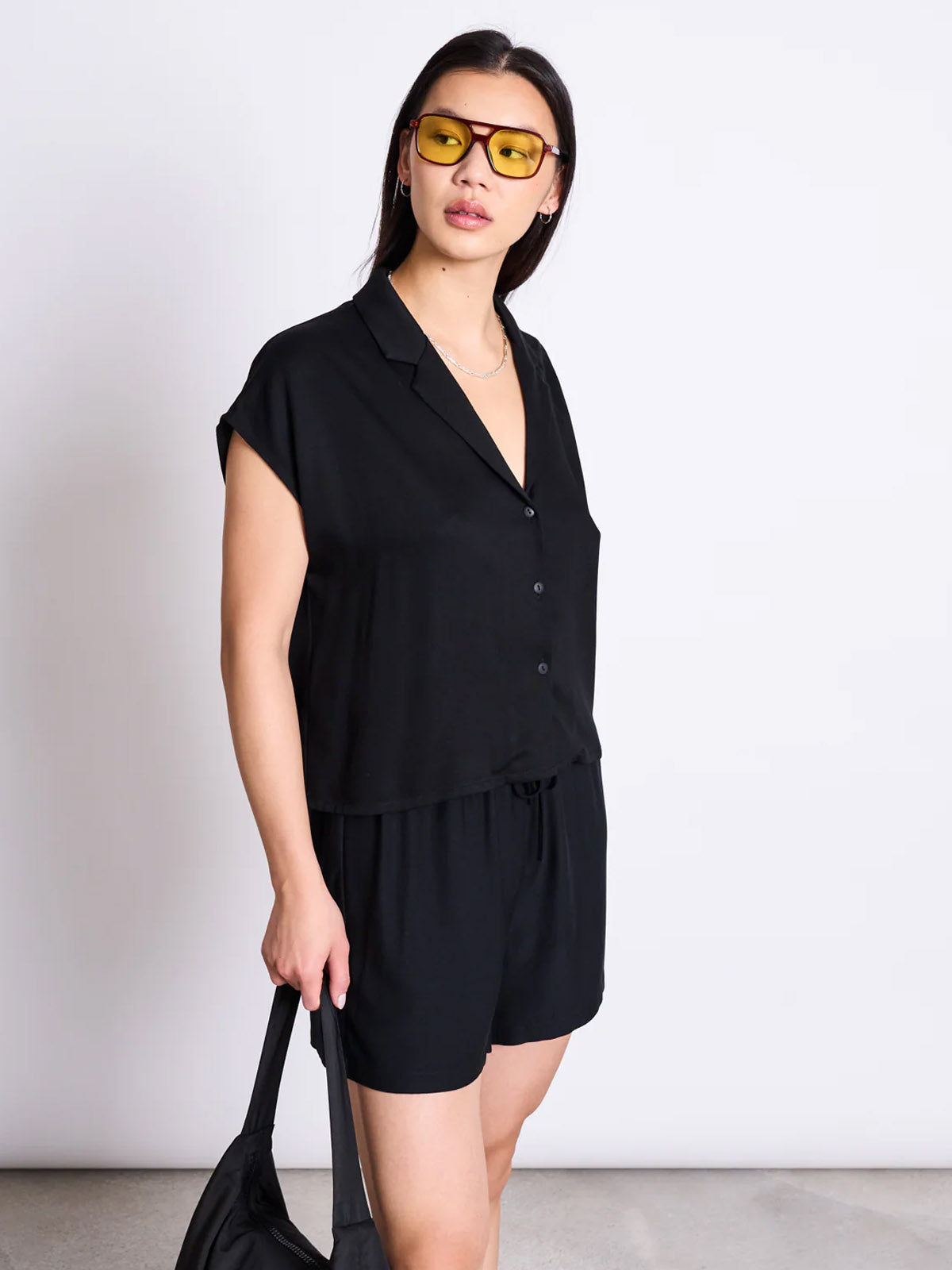 Jan 'n June Blouse Tierra Black
