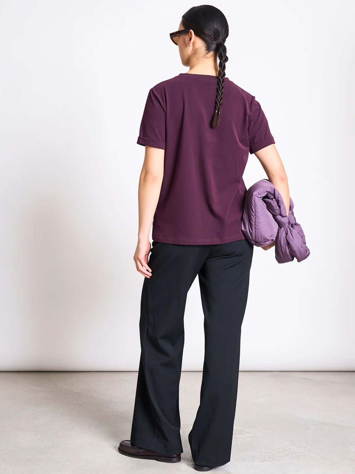 Jan 'n June Brushed T-Shirt Boy Cherry Lacquer