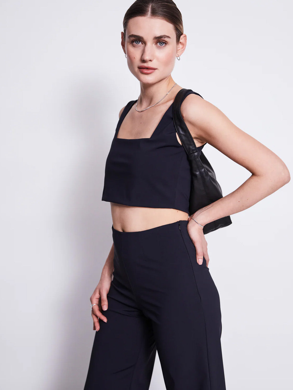 Jan 'n June Cancun Crop Top Black
