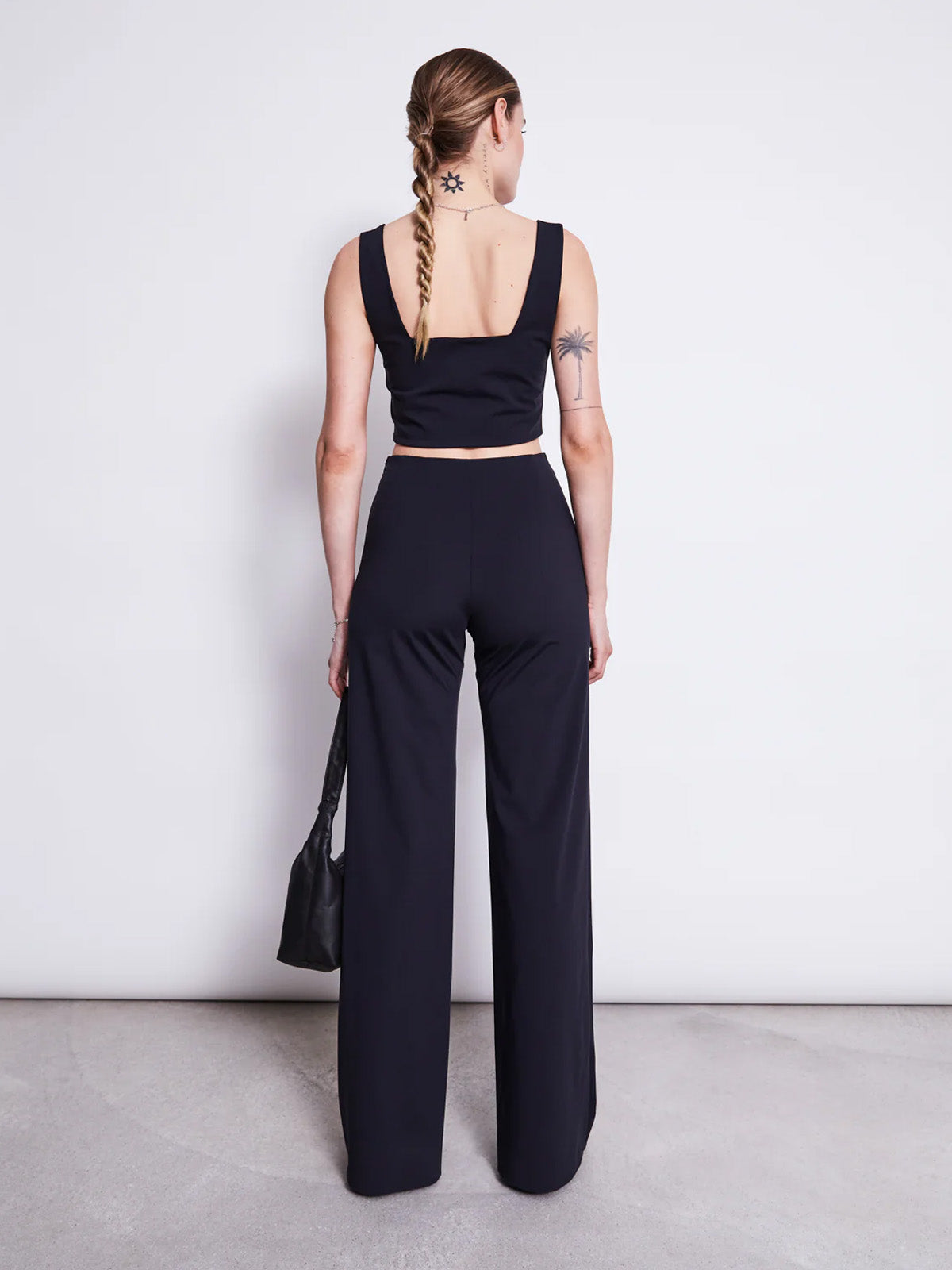 Jan 'n June Cancun Crop Top Black