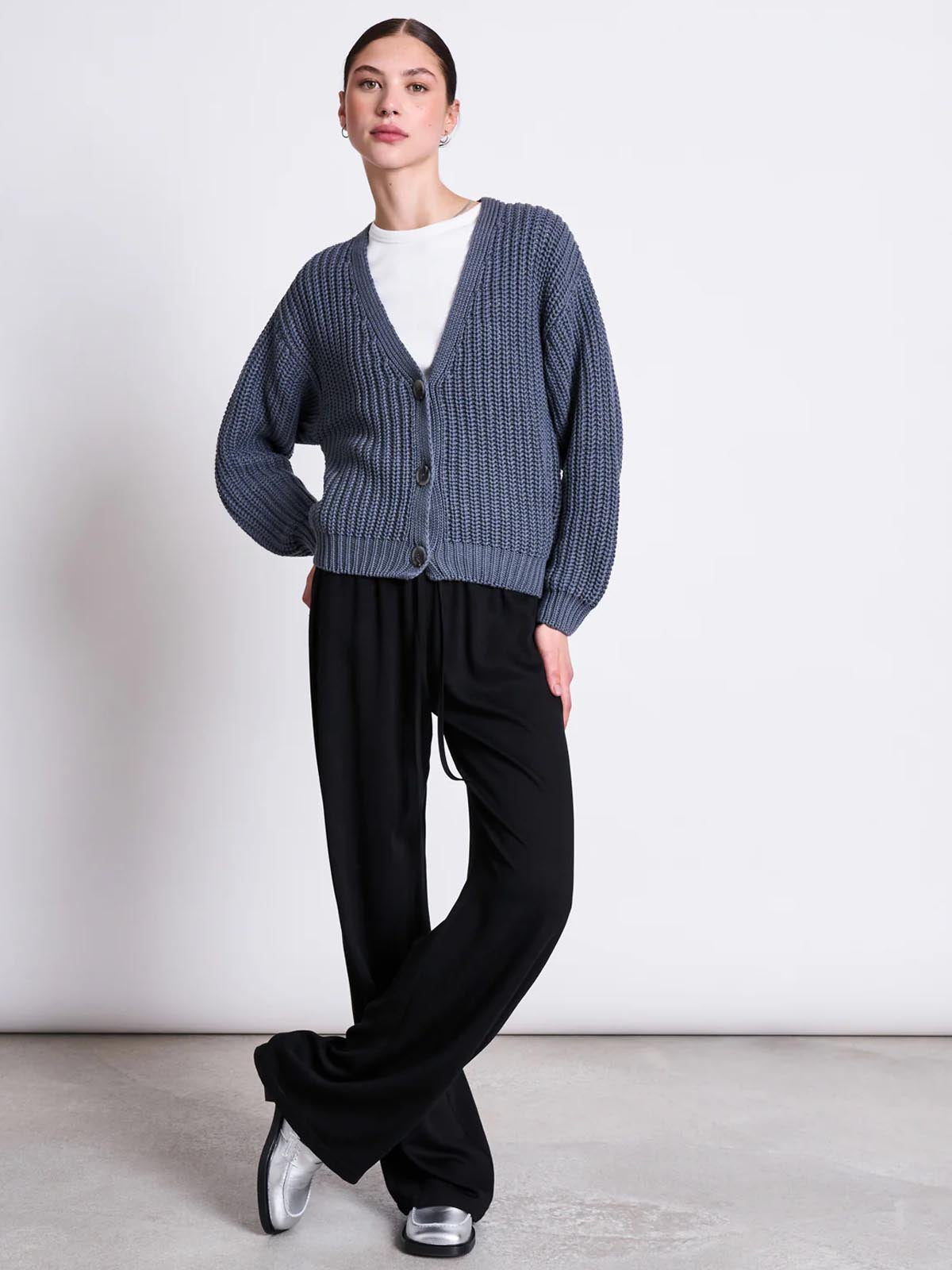 Jan 'n June Chunky Cardigan Lena Turbulence