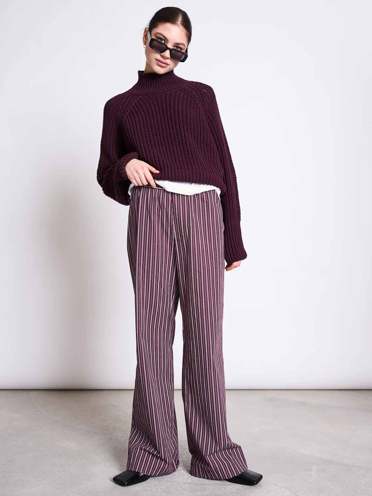 Jan 'n June Jumper Ola Cherry Lacquer