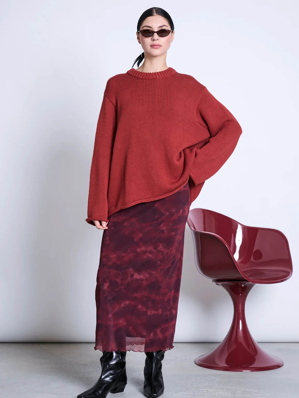 Jan 'n June Jumper Sona Mid Red