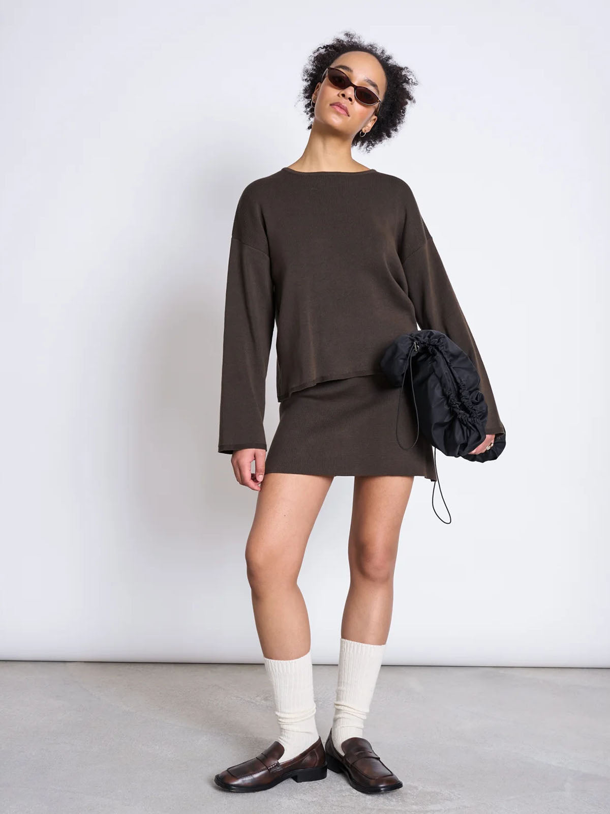 Jan 'n June Light Knit Jumper Williamsburg Mud
