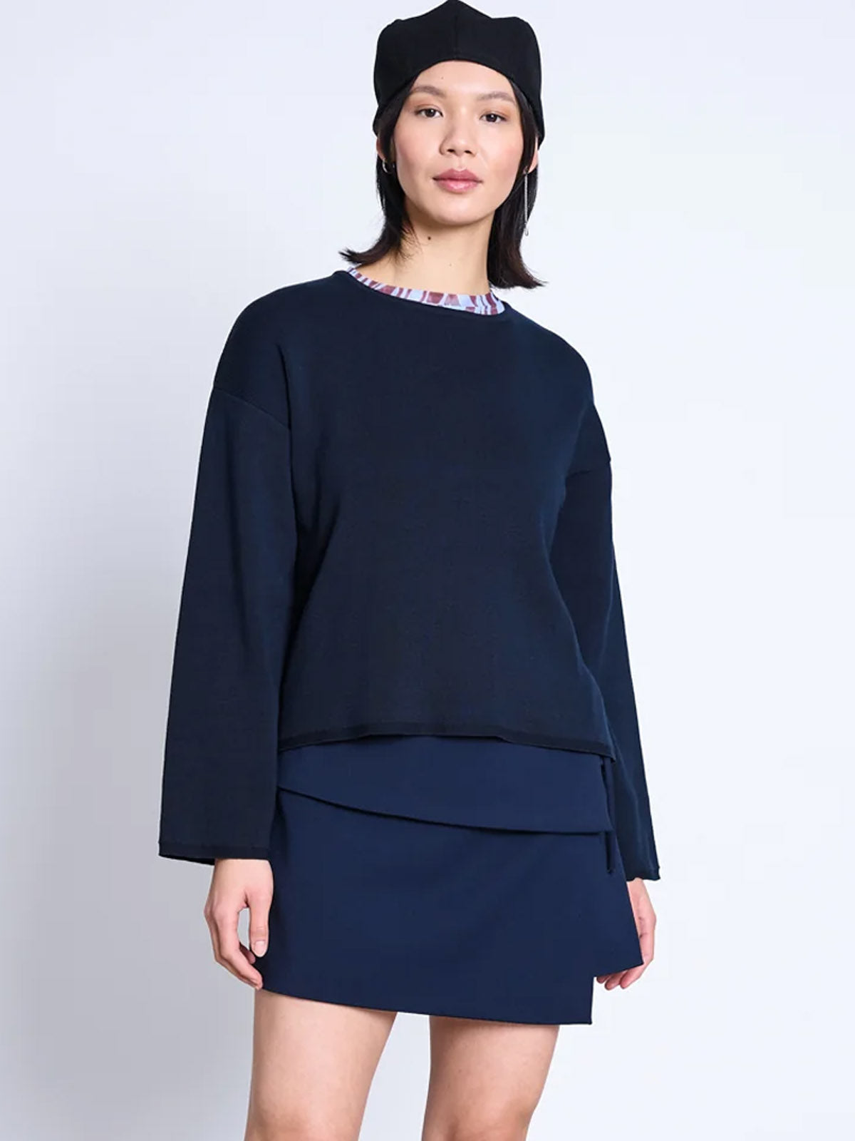 Jan 'n June Light Knit Jumper Williamsburg Nightfall