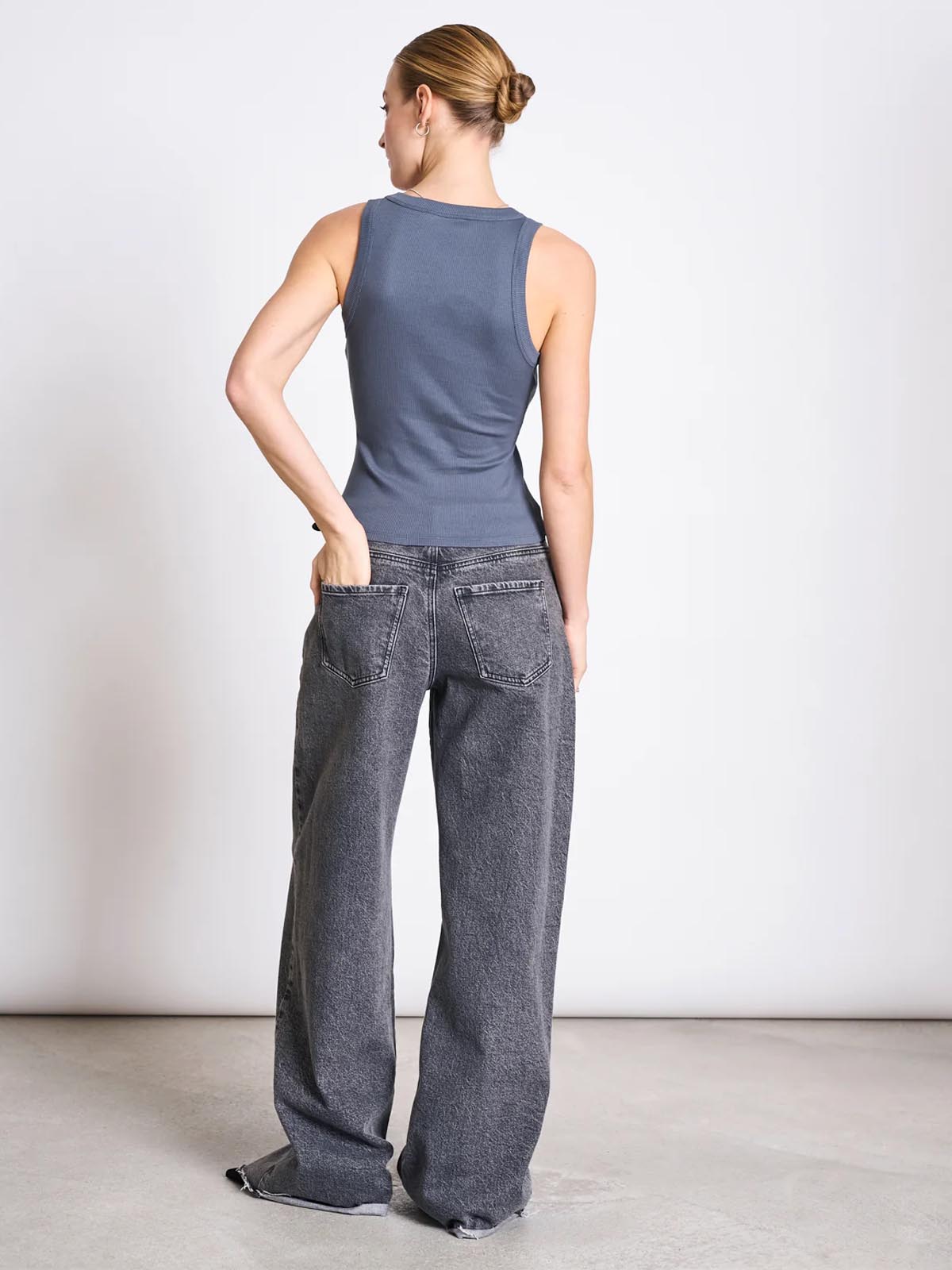 Jan 'n June Minirib Tank Top Amager Turbulence