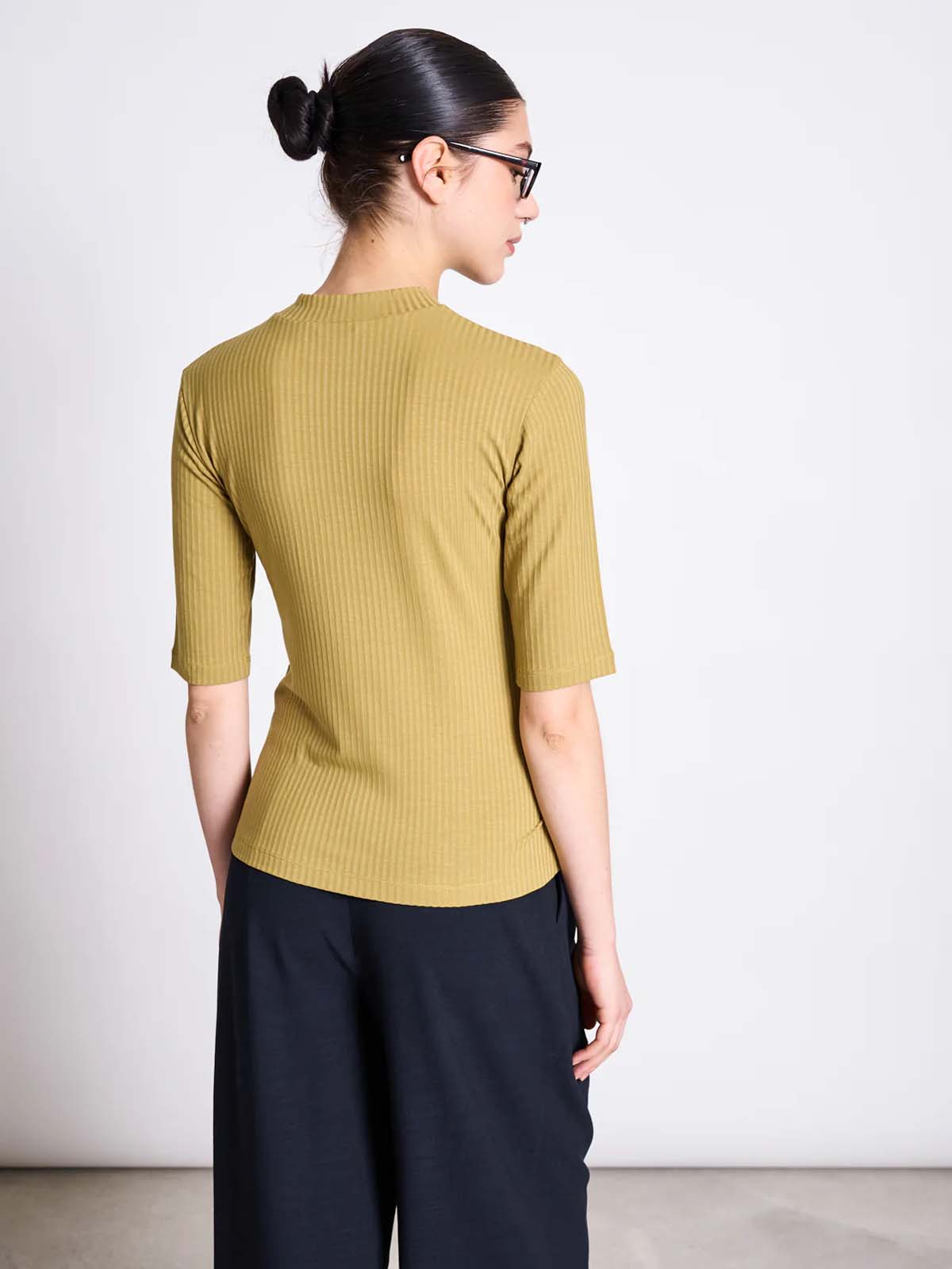 Jan 'n June Rib T-Shirt Nina Woody Olive