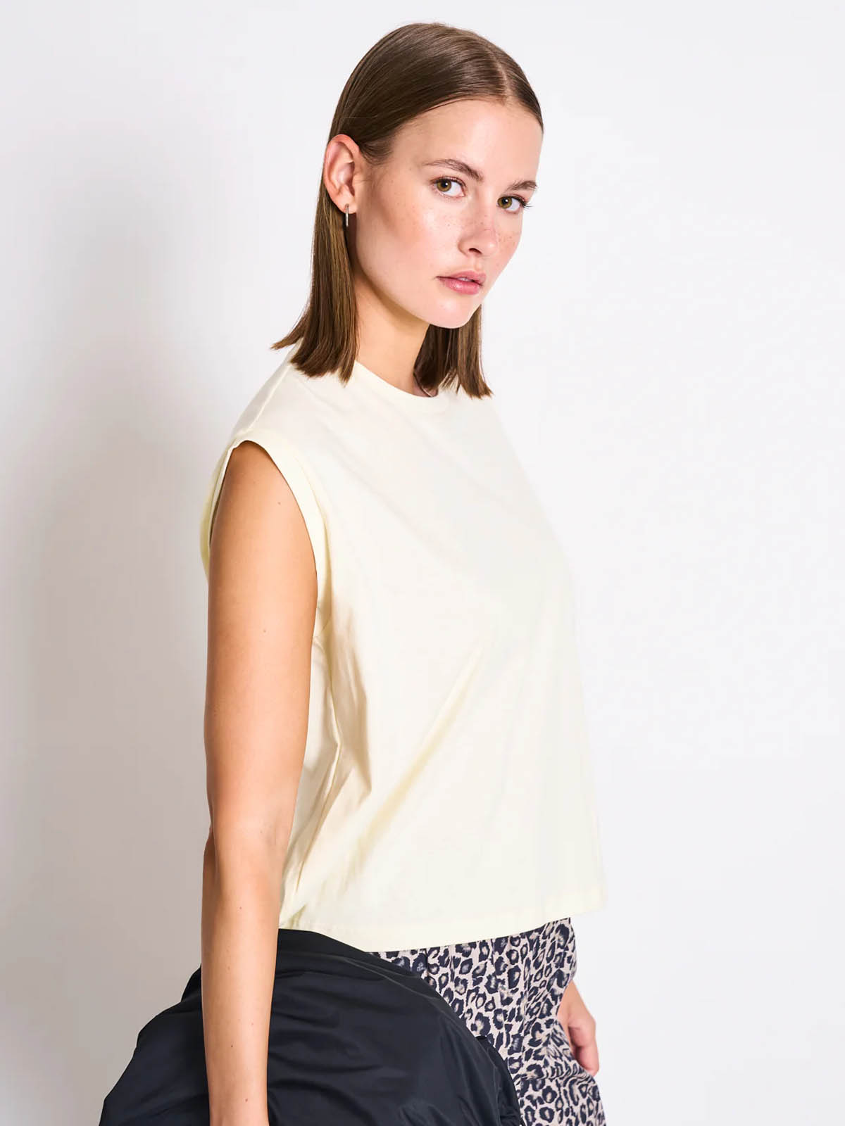 Jan 'n June Shirt Ovar Buttermilk