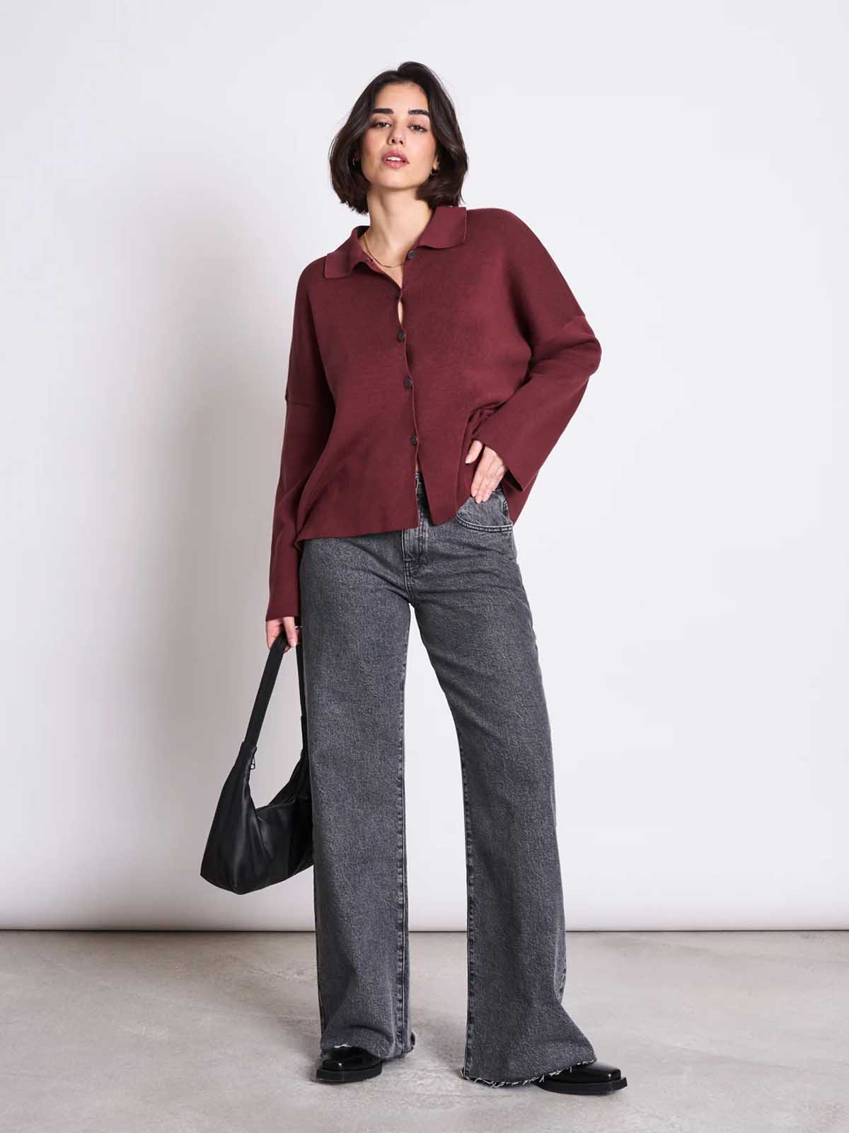 Jan 'n June Cardigan Anjo Intense Rust