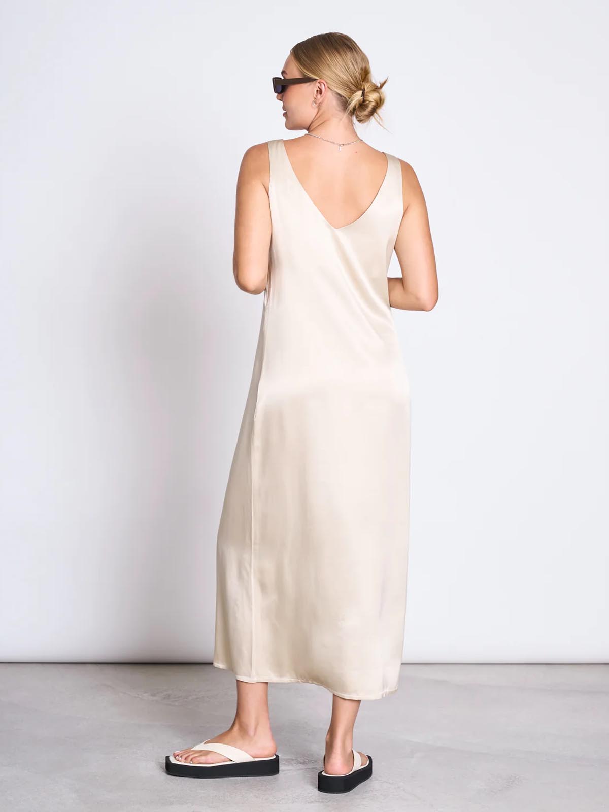 Jan 'n June Maxi Dress Benvie Ivory