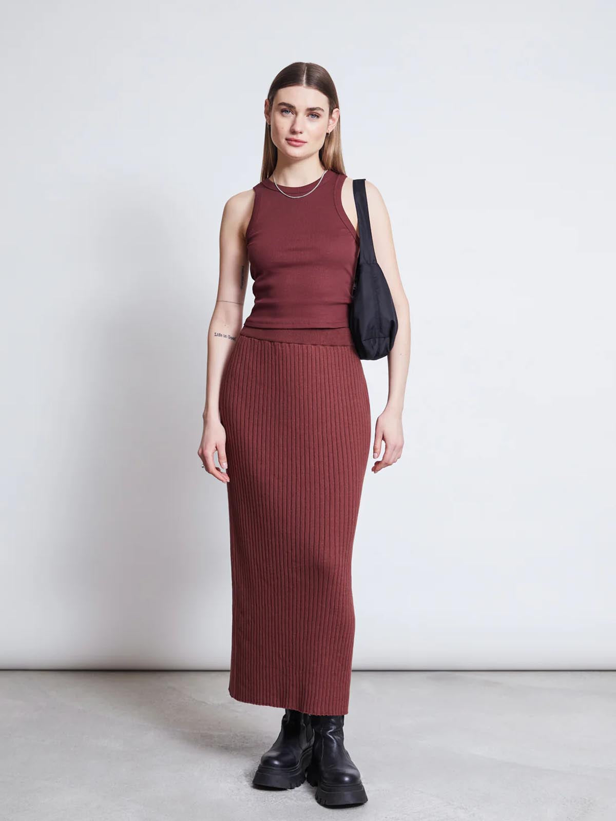 Jan 'n June Porto Tank Top Intense Rust