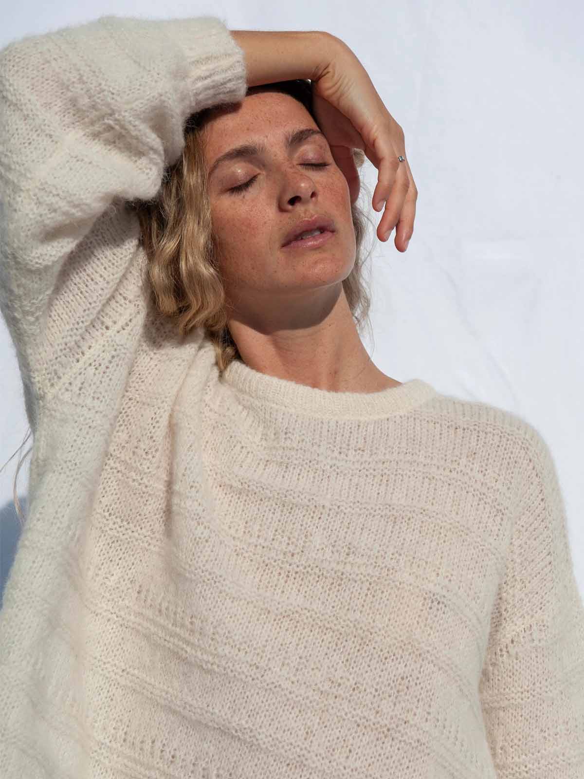 Jungle Folk Juliet Sweater Ivory