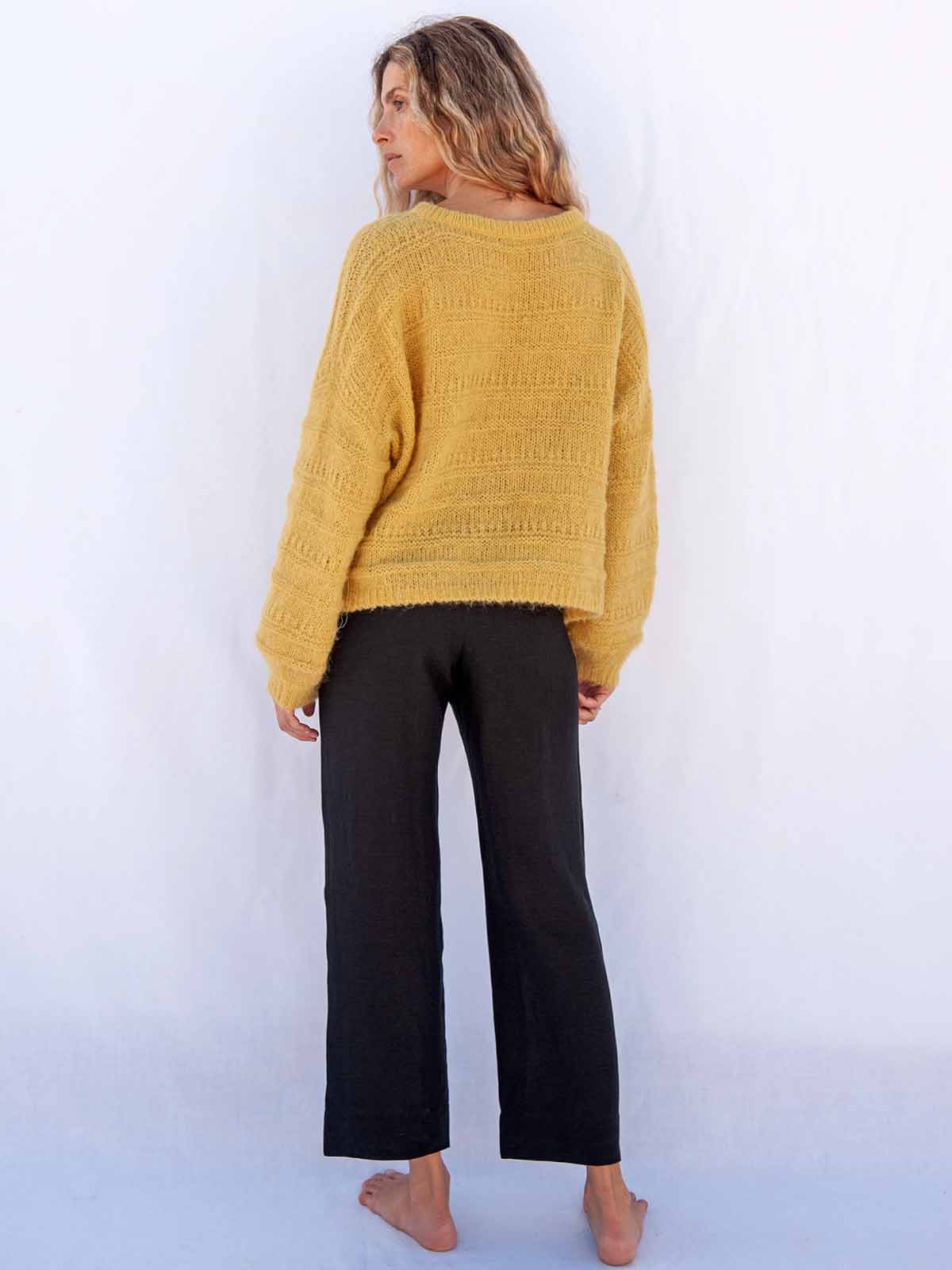 Jungle Folk Juliet Sweater Mustard