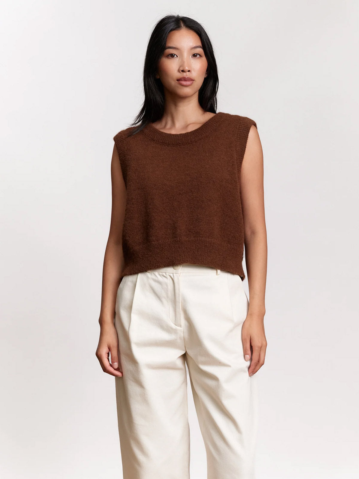 Jungle Folk Ruby Vest Chocolate