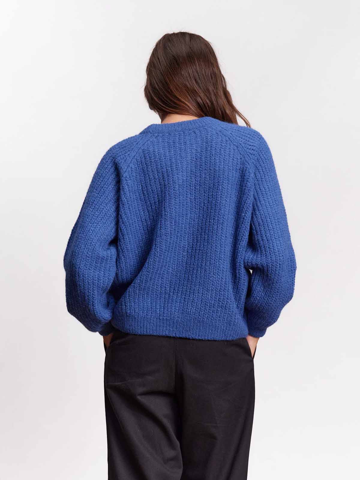 Jungle Folk Vico Sweater Cobalt Blue