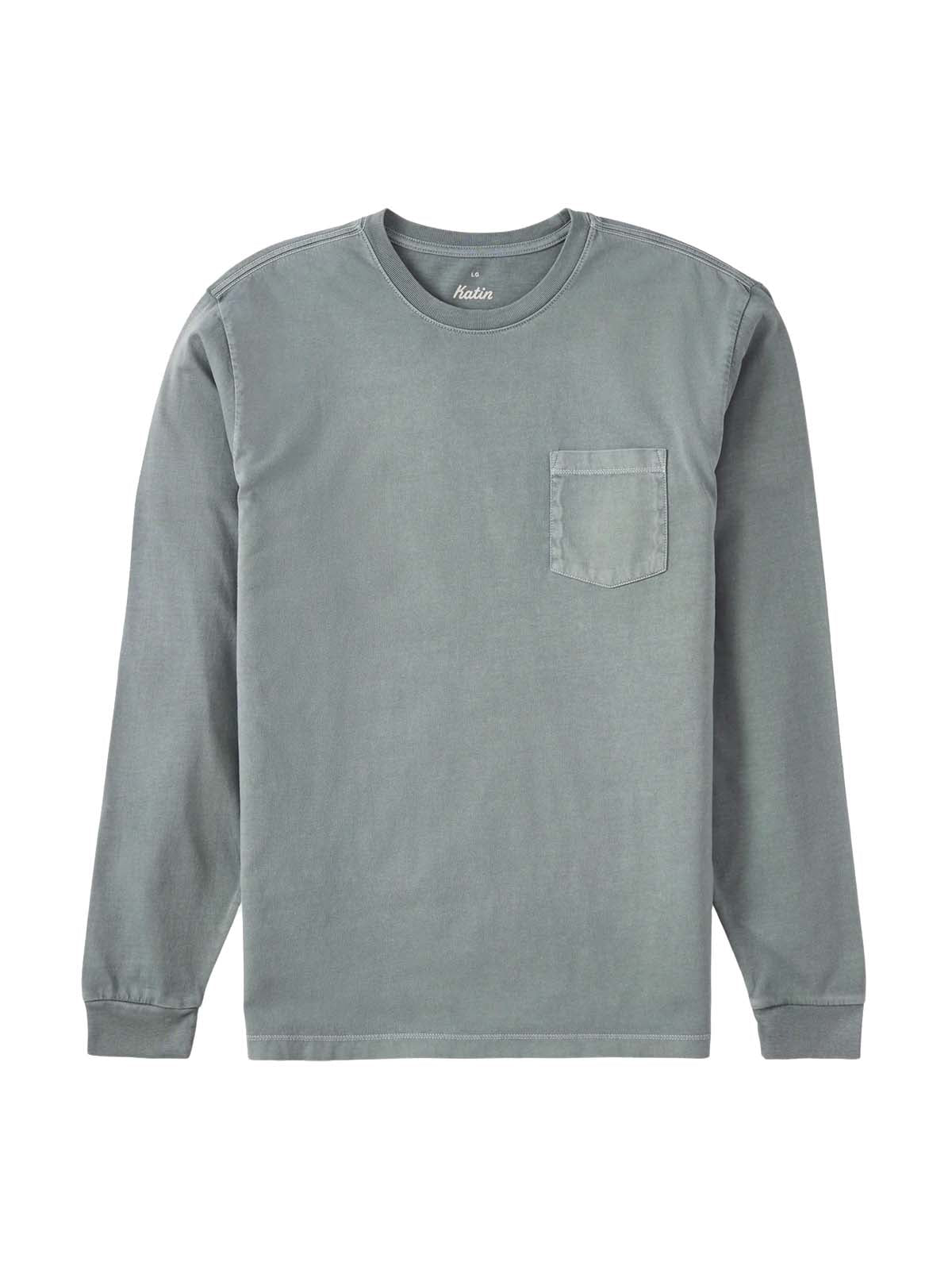 Katin Base LS  Tee Dusty Blue