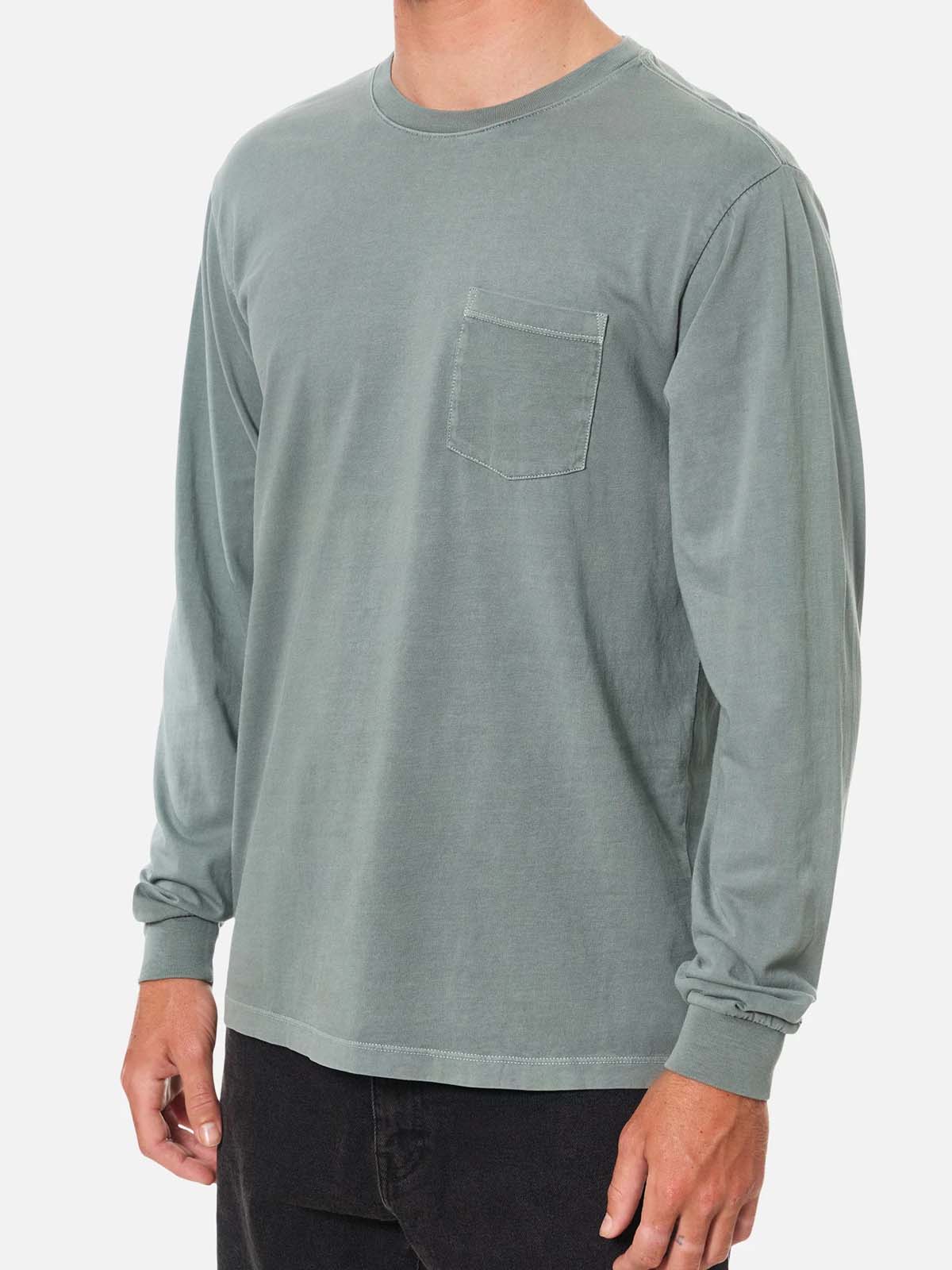 Katin Base LS  Tee Dusty Blue