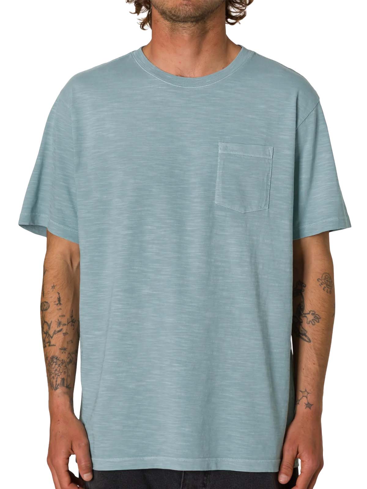 Katin Slub Base Tee Air Force Blue