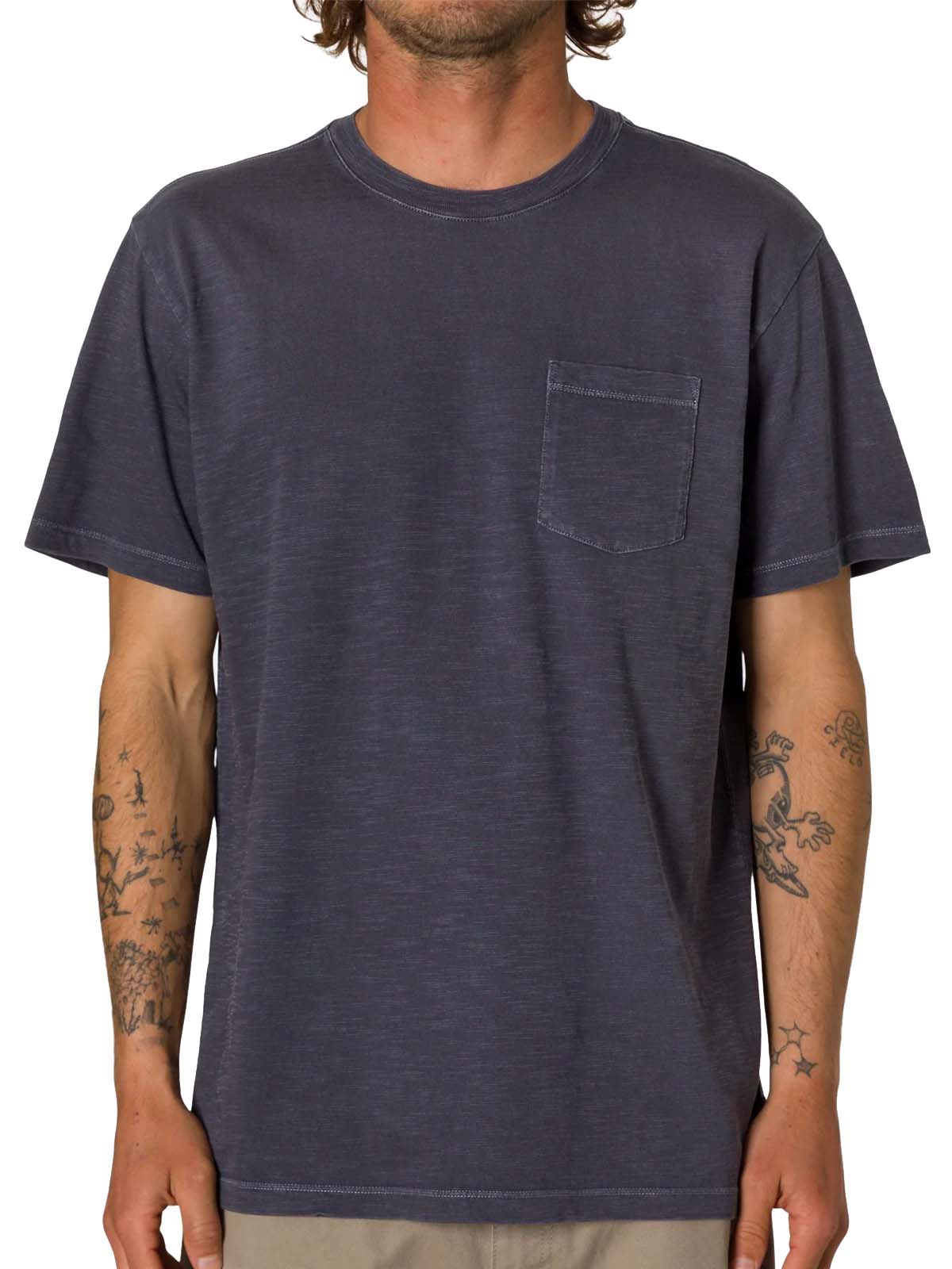 Katin Slub Base Tee Polar Navy