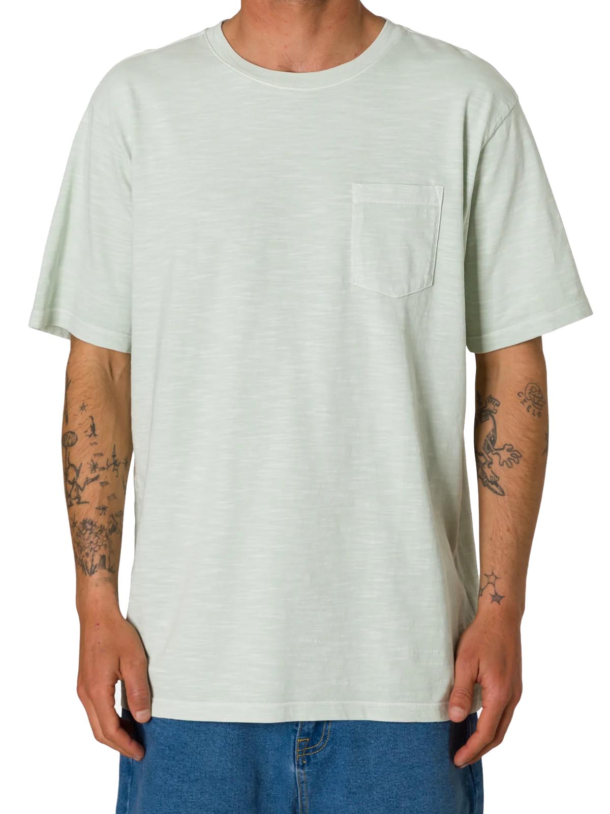 Katin Slub Base Tee Seafoam