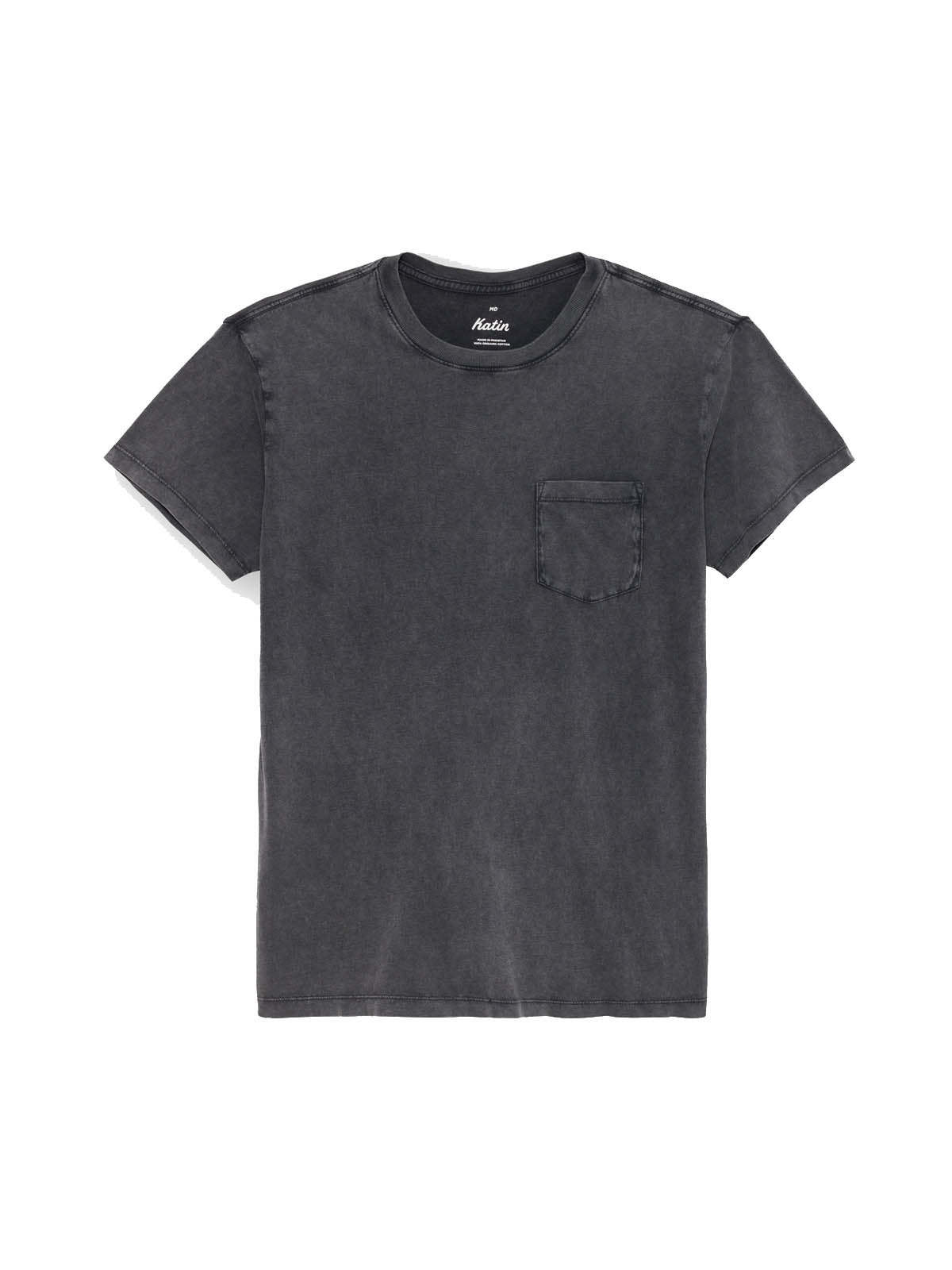 Katin Base Tee Black Sand Wash