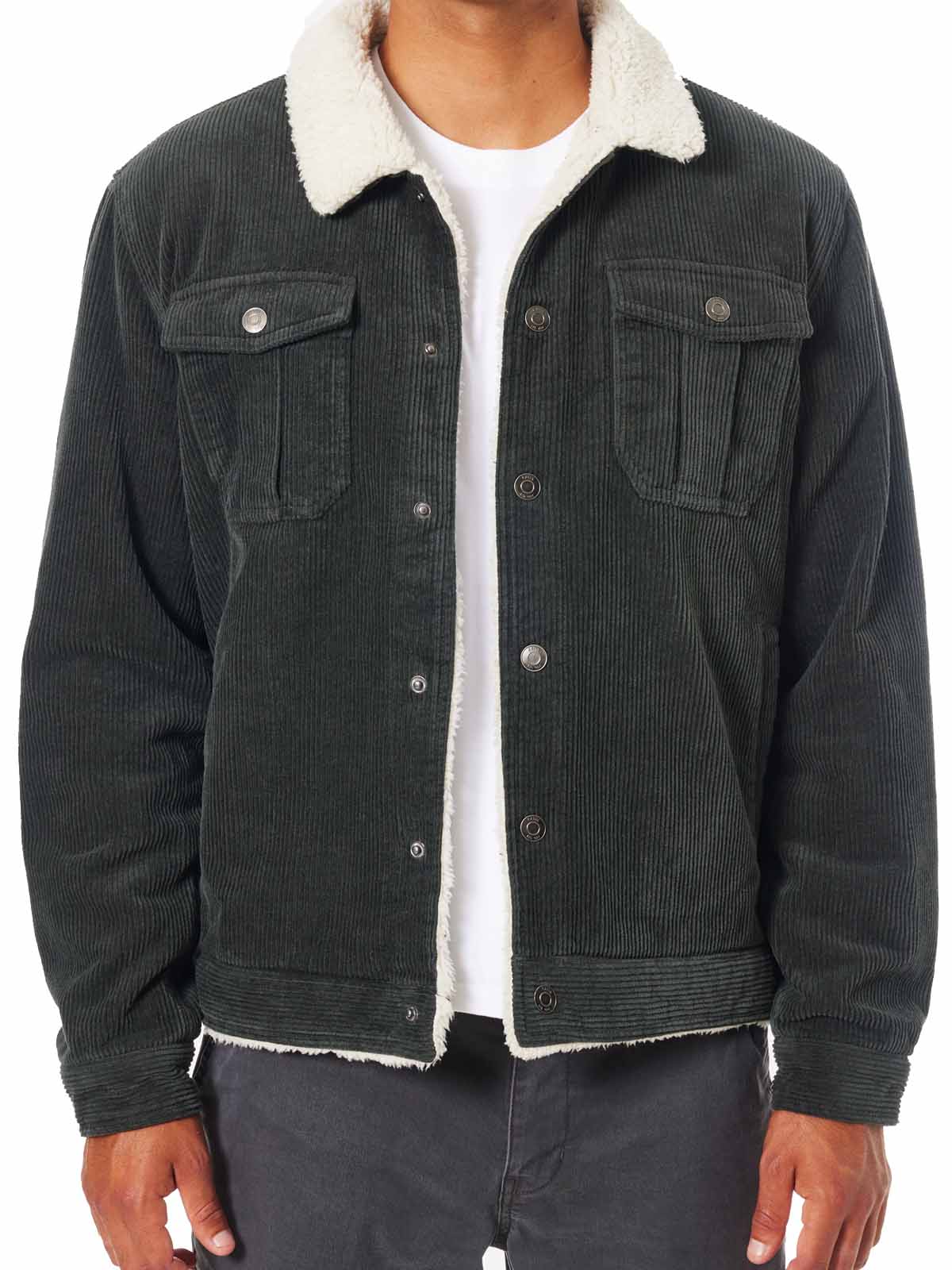 Katin Harris Corduroy Jacket Black Wash