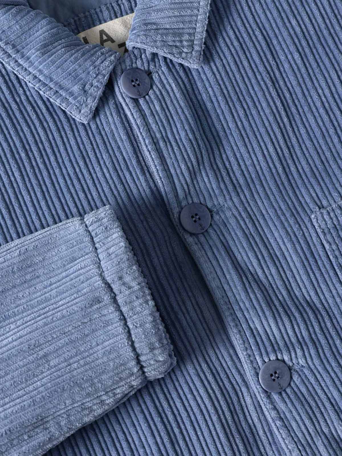 La Paz Baptista Worker Jacket Blue Soft Cord