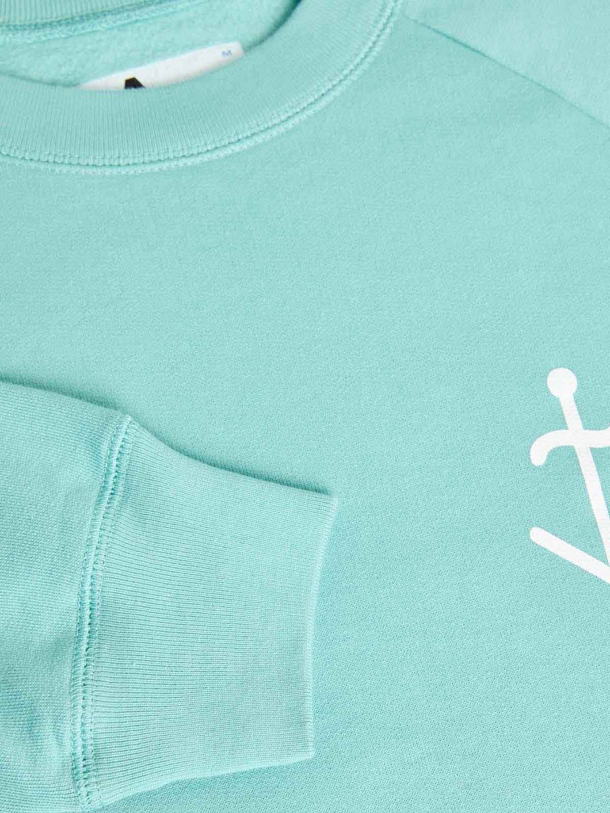 La Paz Cunha Sweatshirt Green / Offwhite Logo