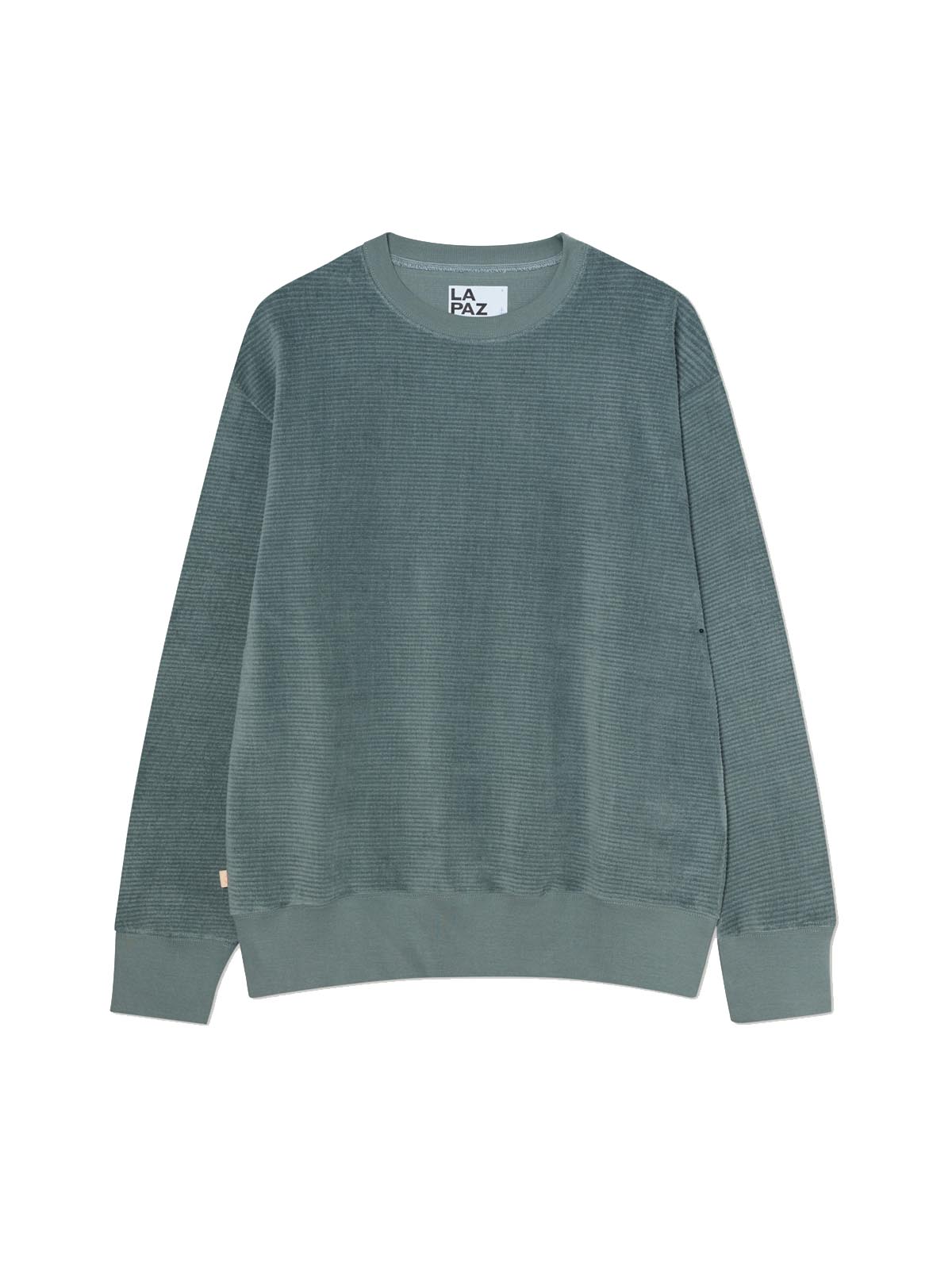 La Paz Nobre Classic Sweatshirt Ribbed Balsam Green
