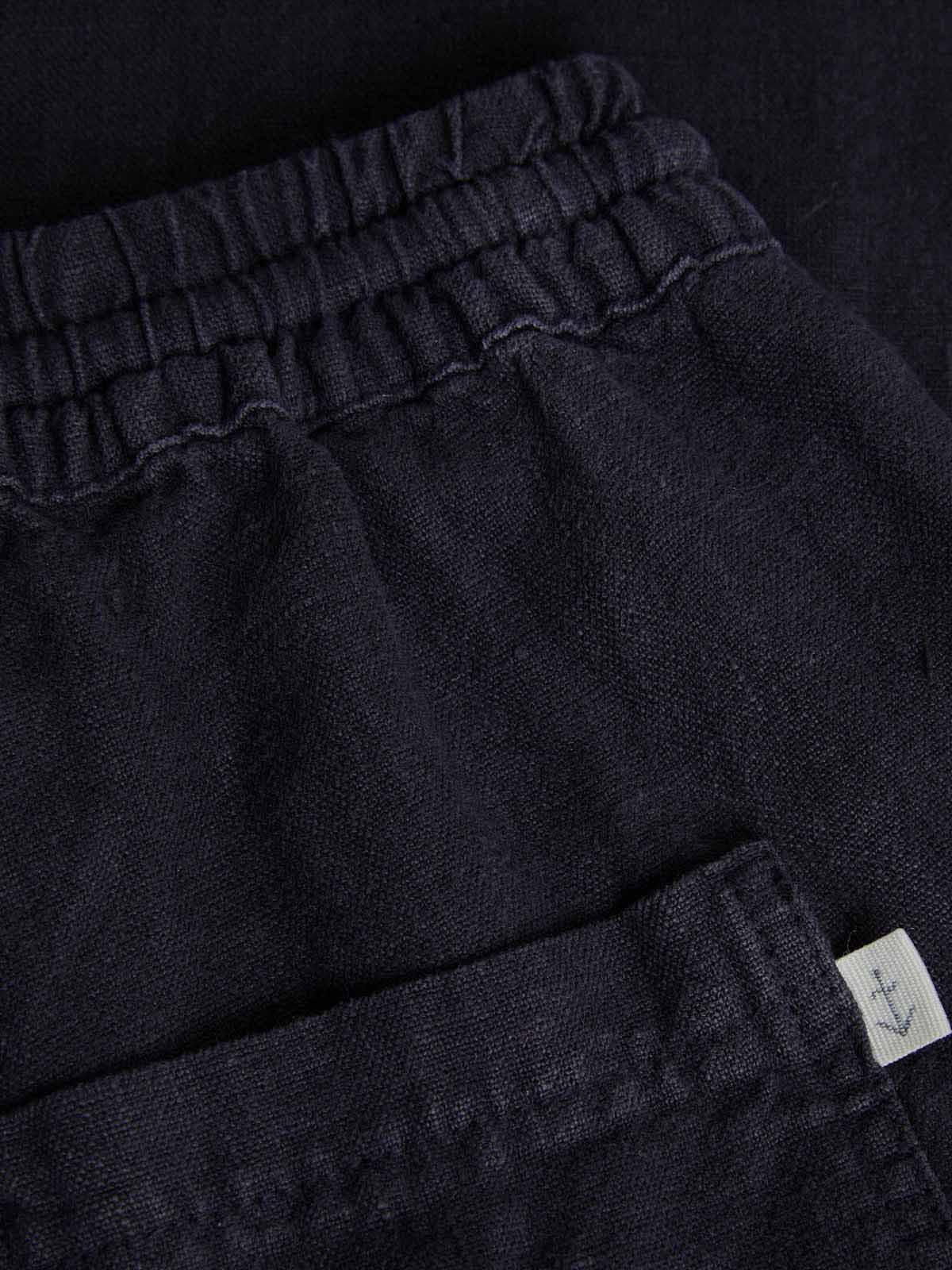La Paz Ponte Trousers Dark Navy Linen