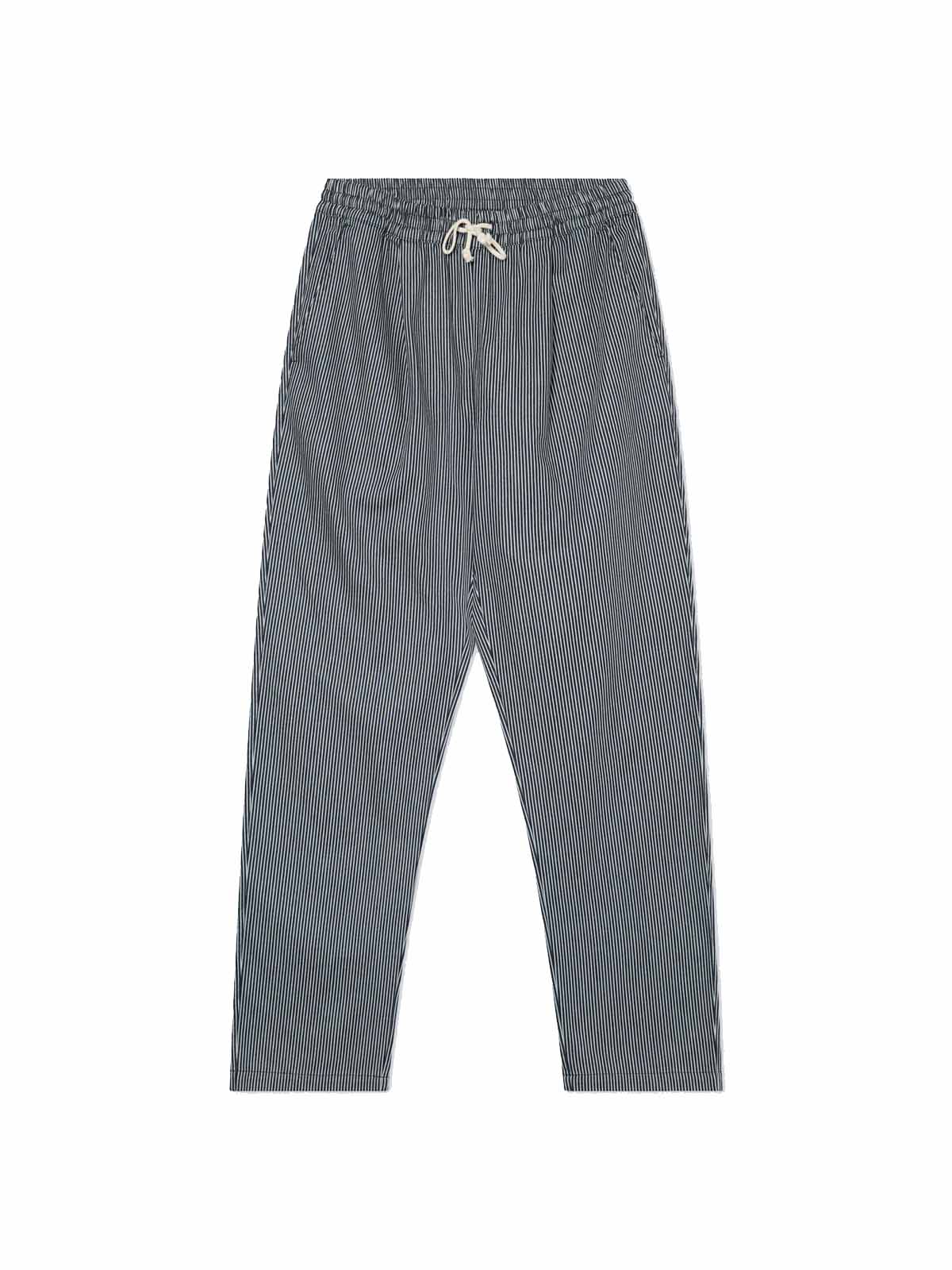 La Paz Ponte Trousers Dark Navy Stripes