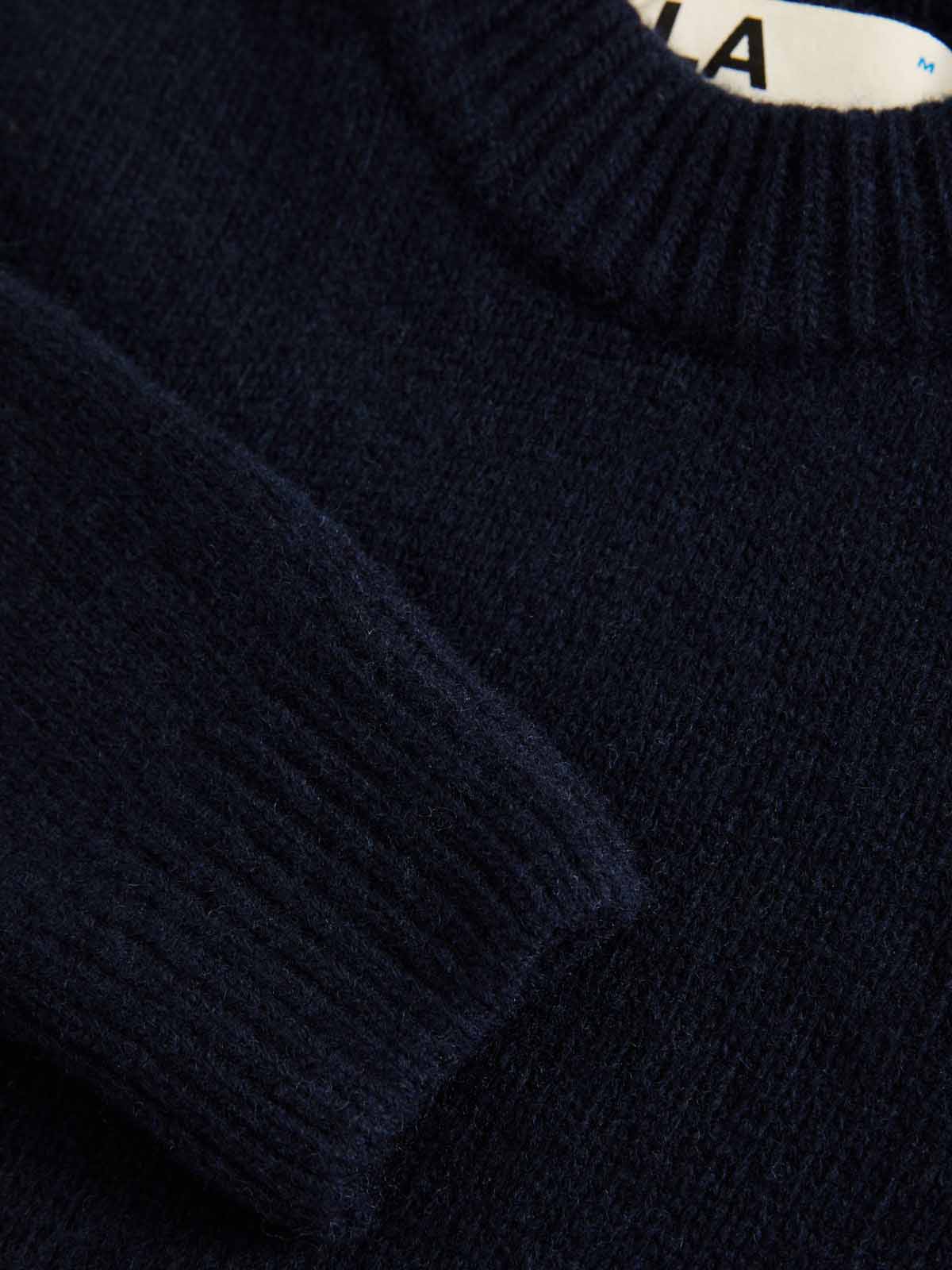 La Paz Trindade Mock Neck Knit Dark Navy