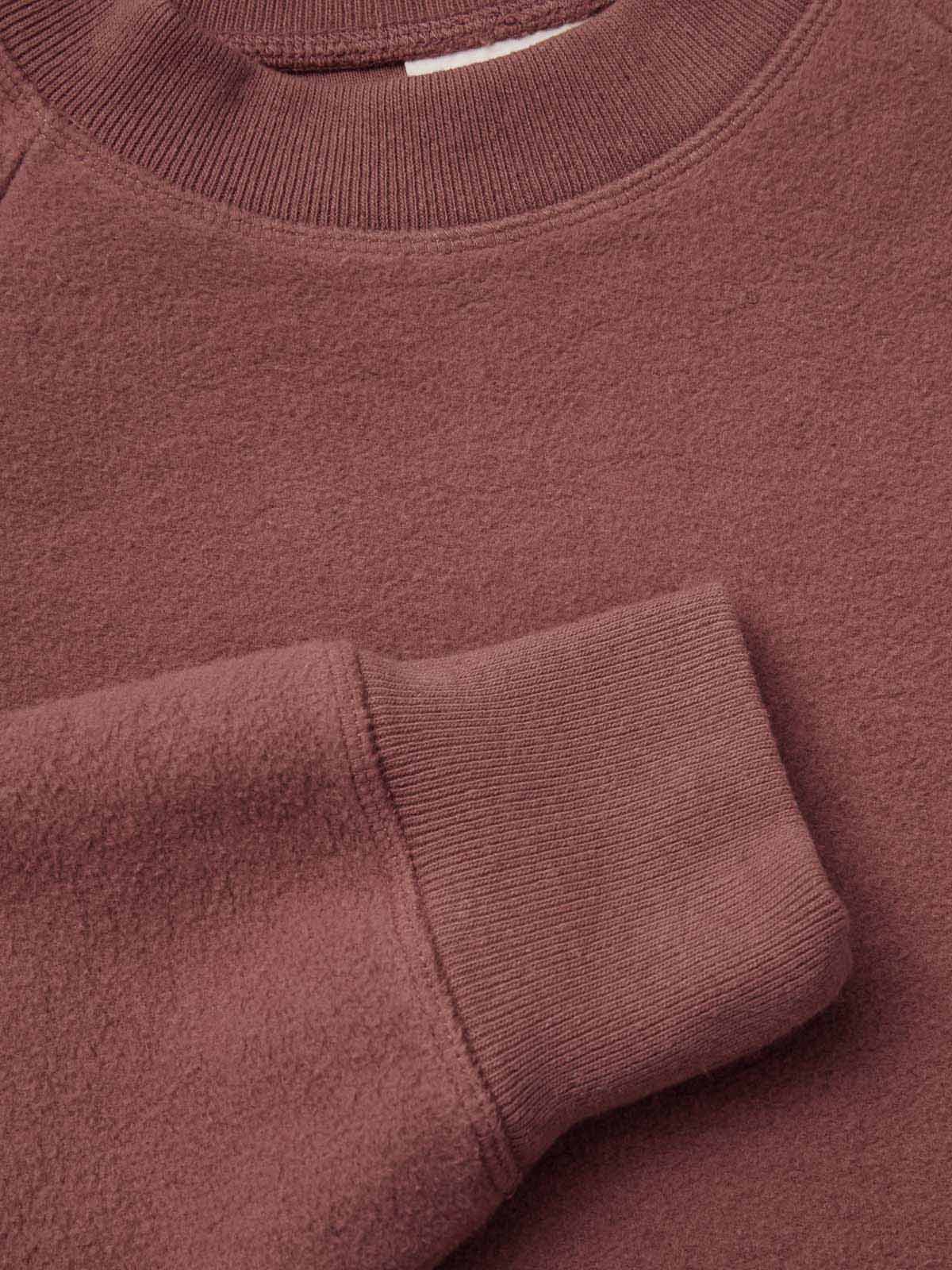 La Paz Cunha Fleece Sweatshirt Marsala