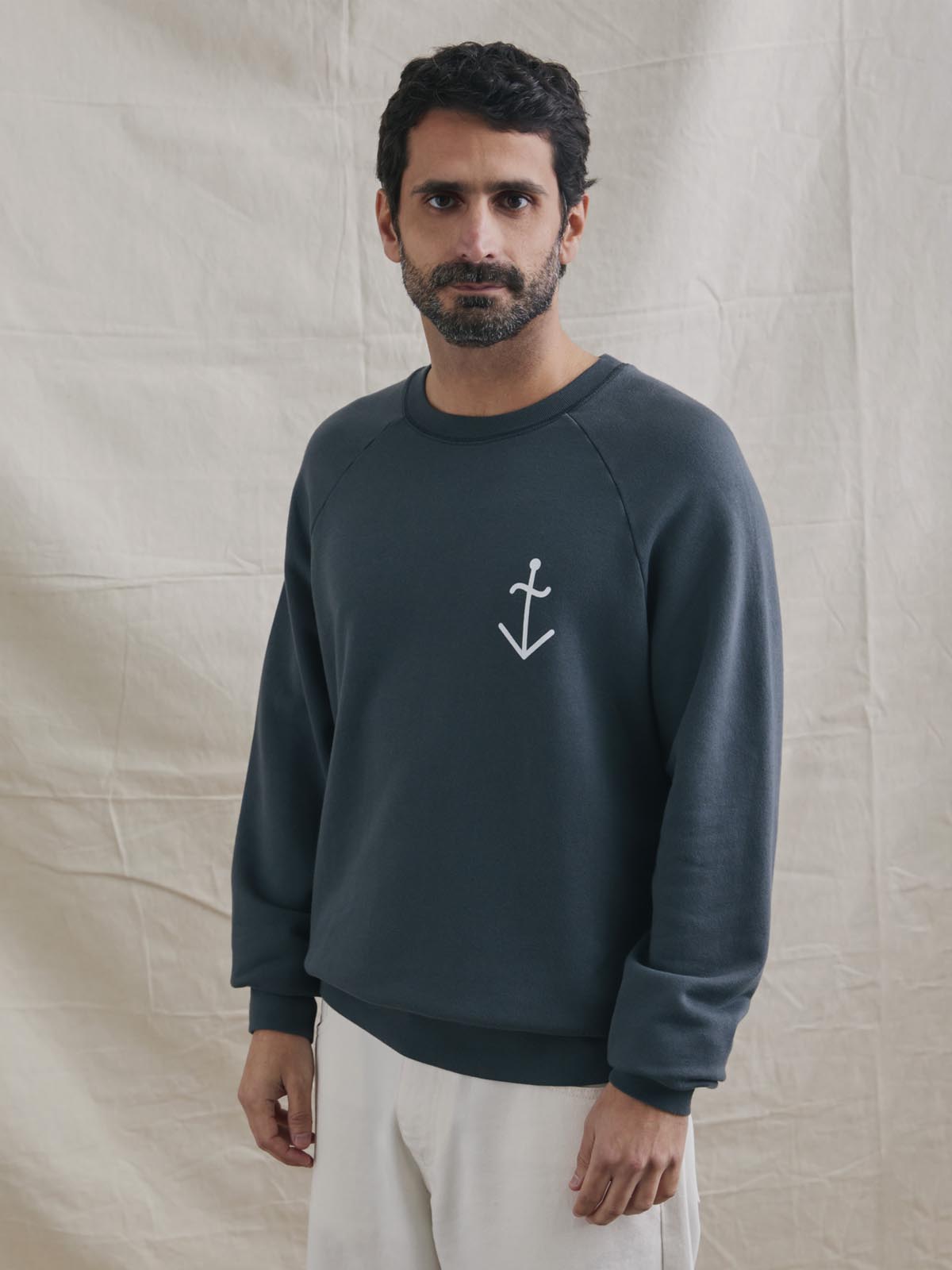 La Paz Cunha Sweatshirt Black Sand Logo