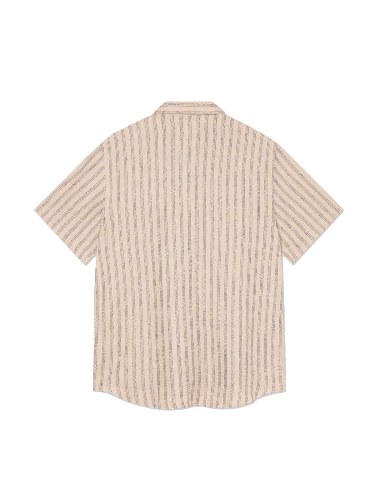 La Paz Silveira SS Shirt Blue Stripes