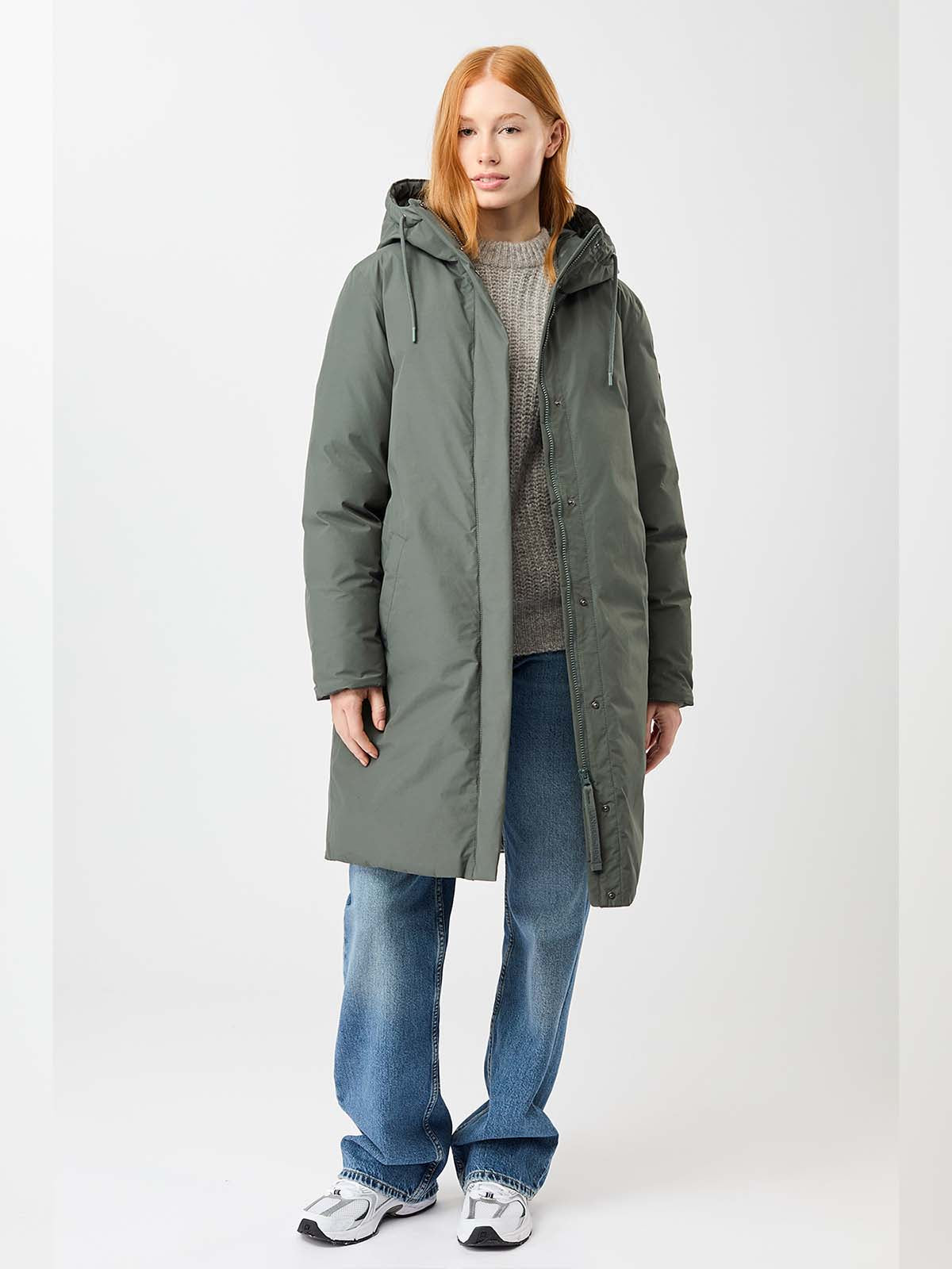 LangerChen Coat Karron Light Fir