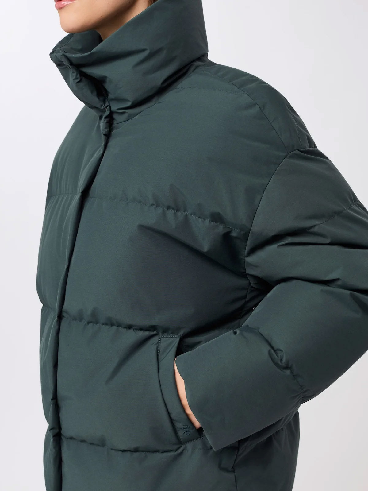 LangerChen Jacke Stehkragen Fir