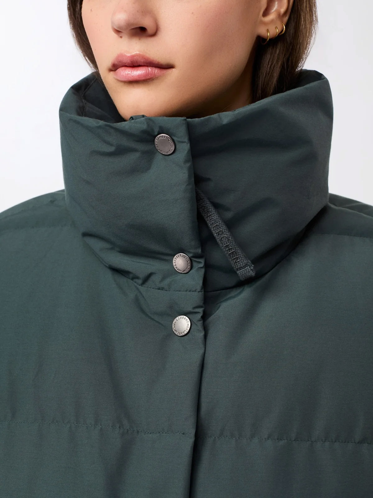 LangerChen Jacke Stehkragen Fir