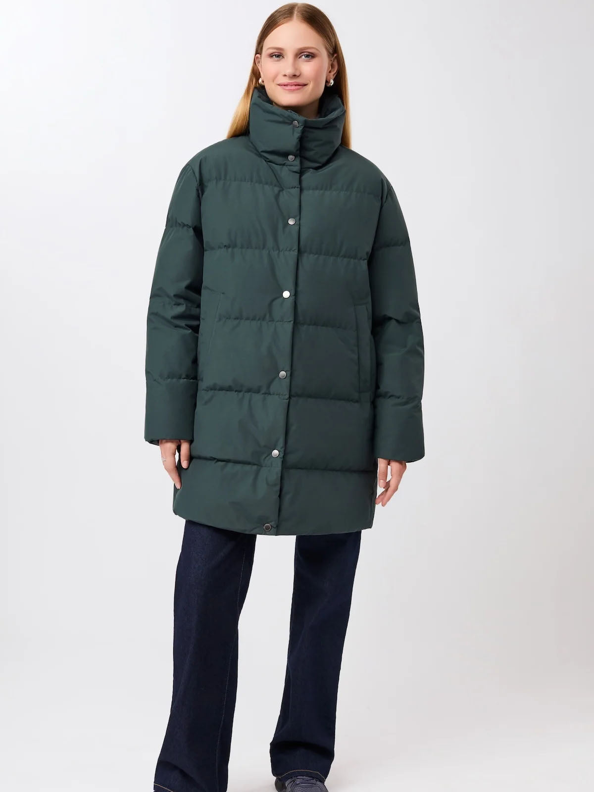 LangerChen Jacke Stehkragen Fir
