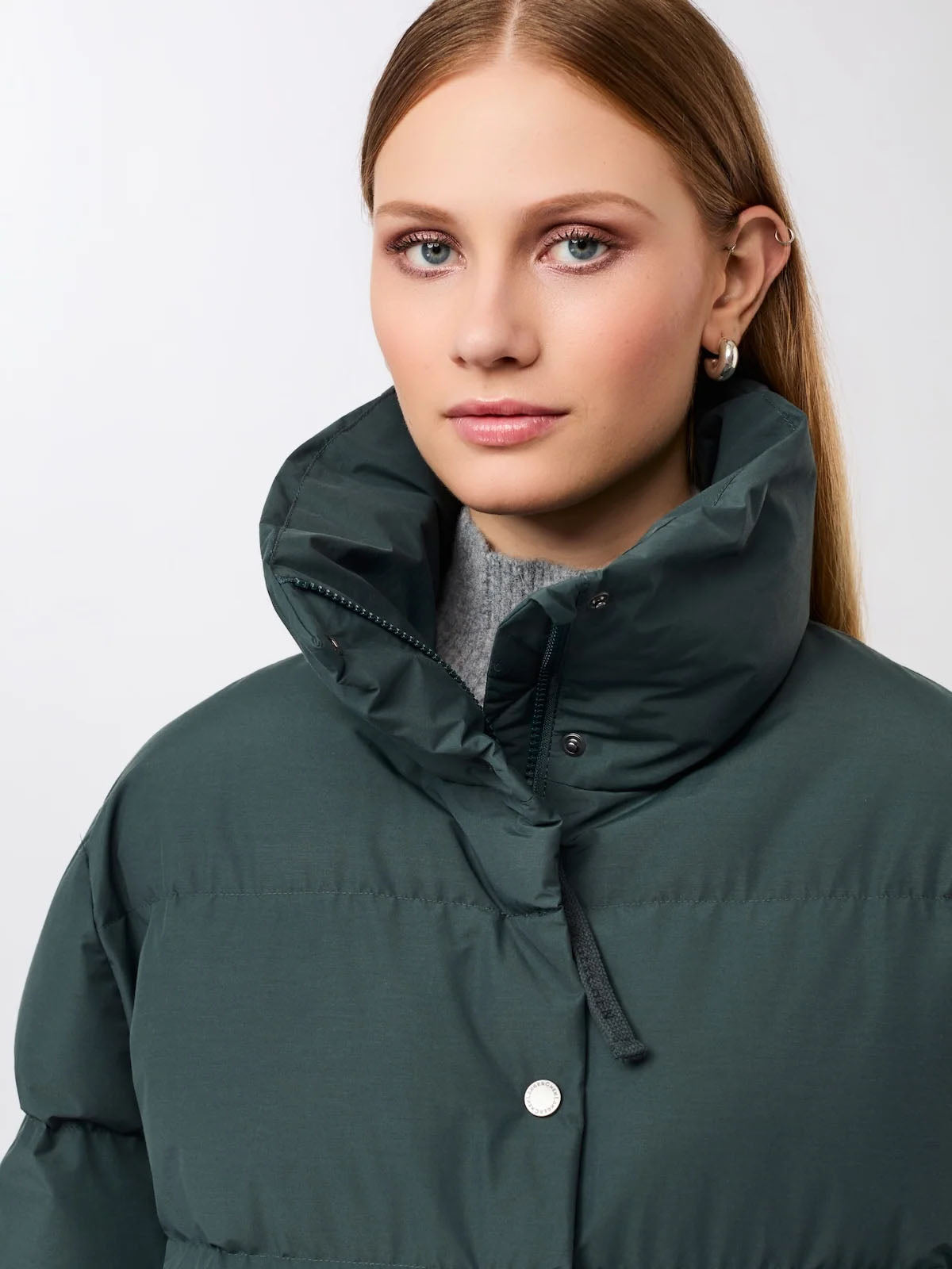 LangerChen Jacke Stehkragen Fir