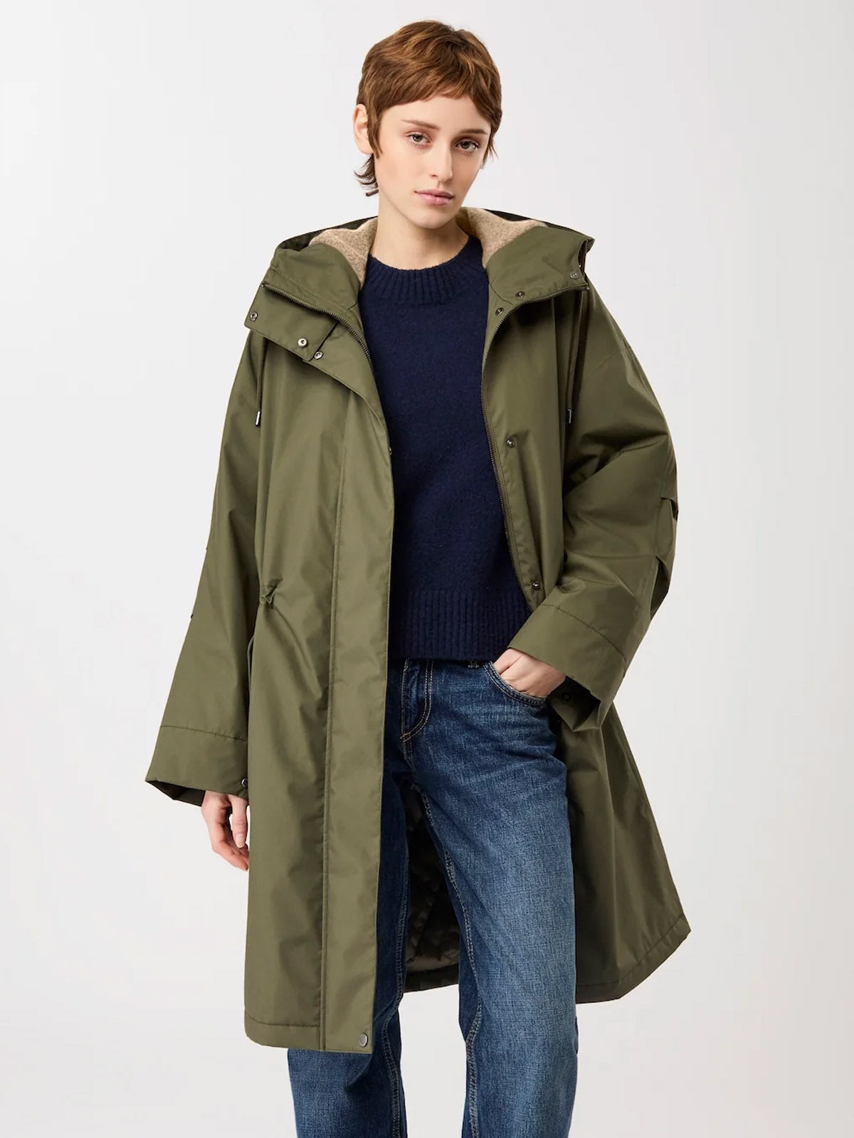 LangerChen Langer Parka Leicht Olive