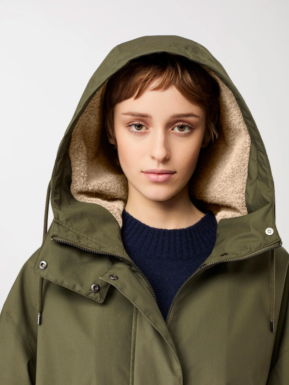 LangerChen Langer Parka Leicht Olive