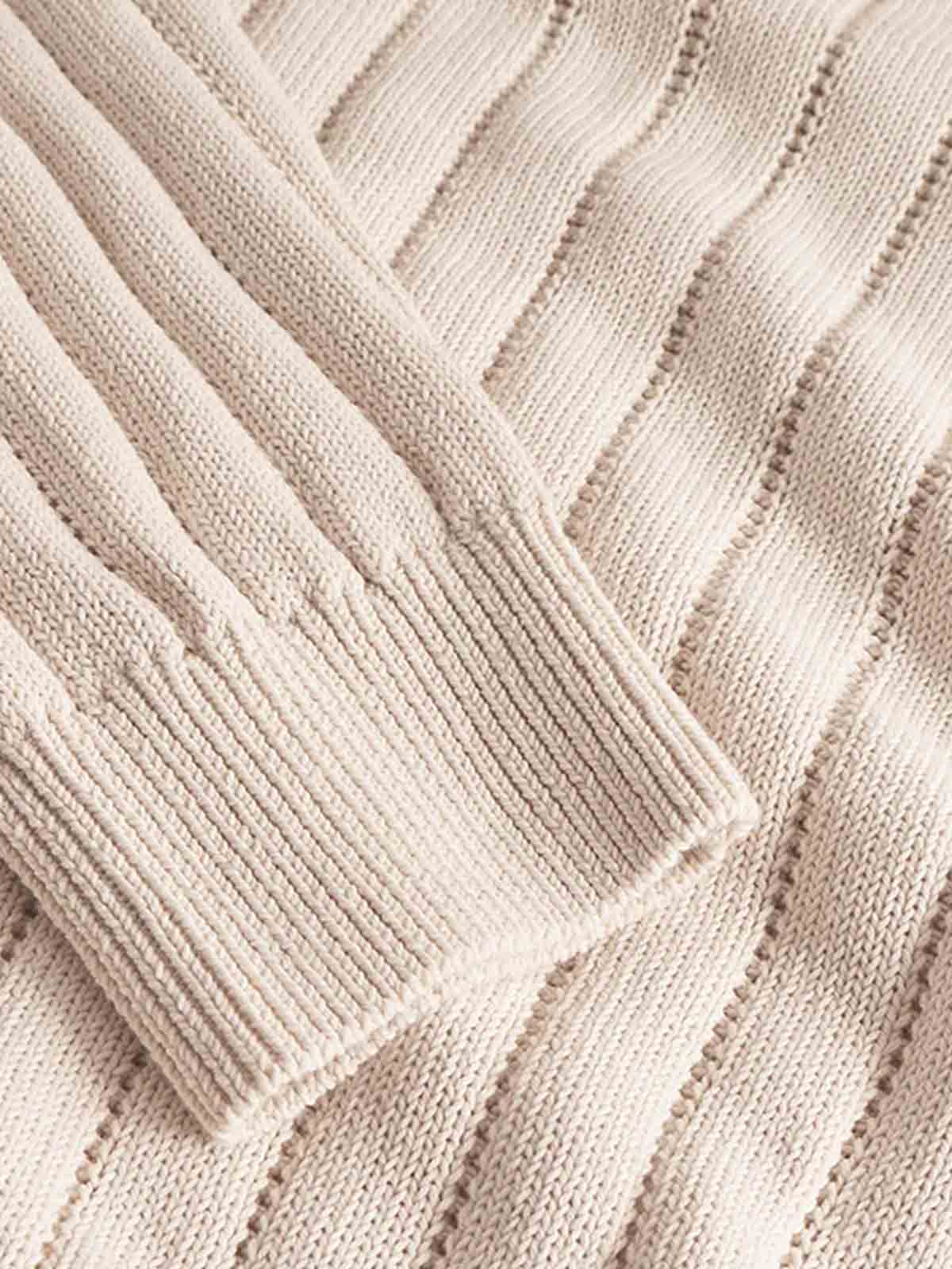 Les Deux Bogart Rugby Polo Knit Ivory