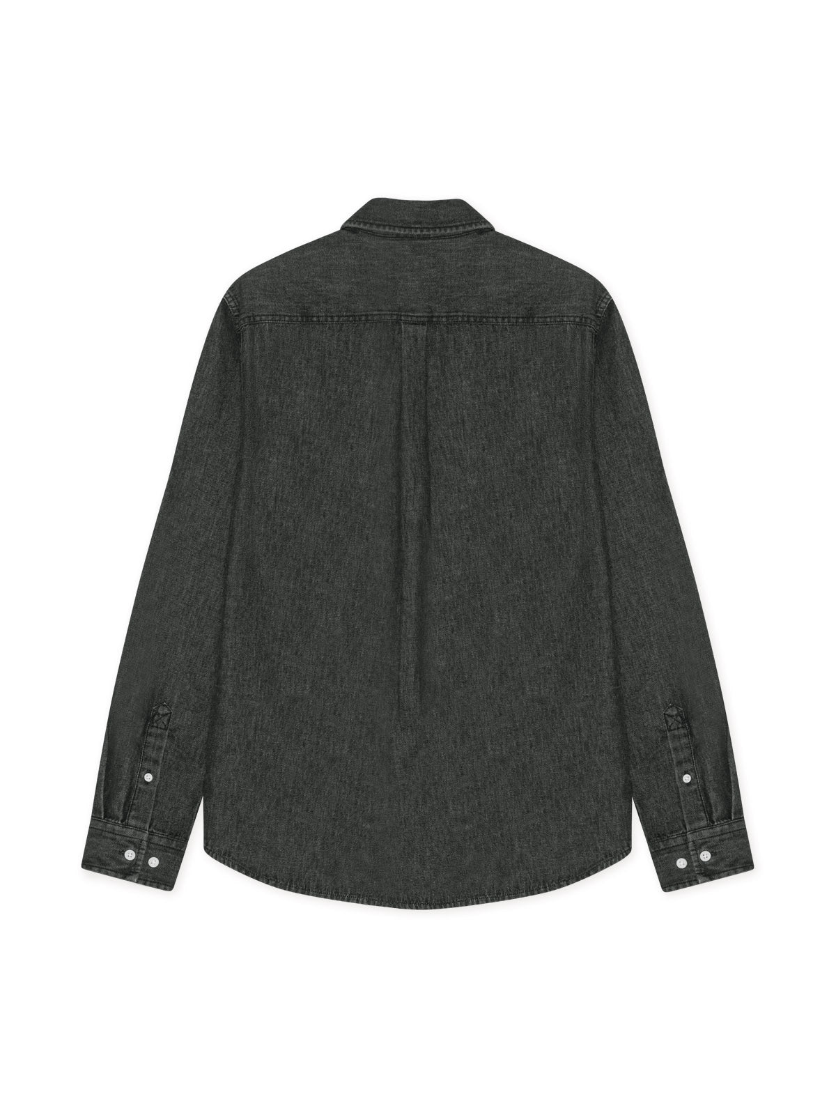Les Deux Denim Shirt Black Washed Denim