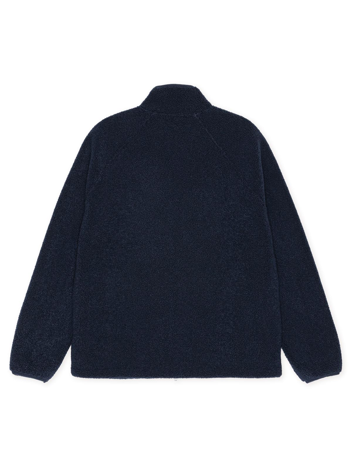 Les Deux Patch Teddy Jacket Dark Navy