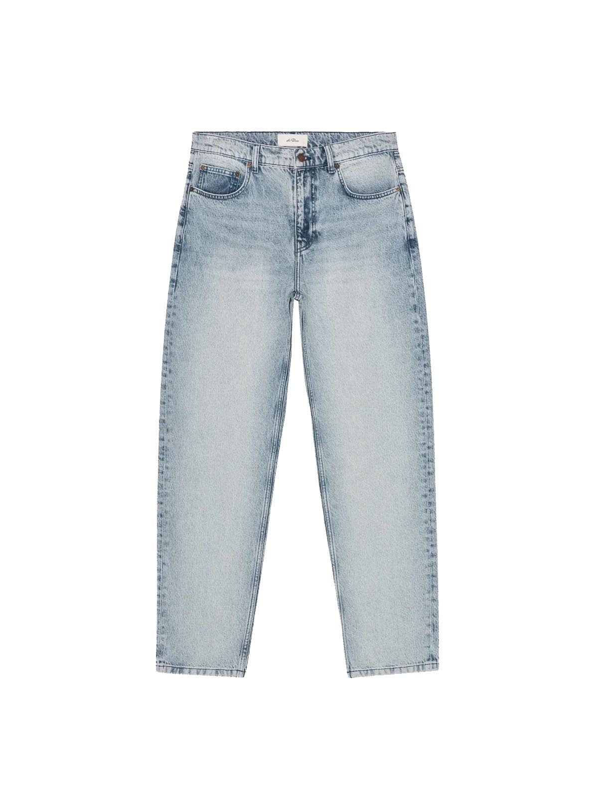Les Deux Ryder Bleached Denim Jeans Light Ice Blue Wash L32