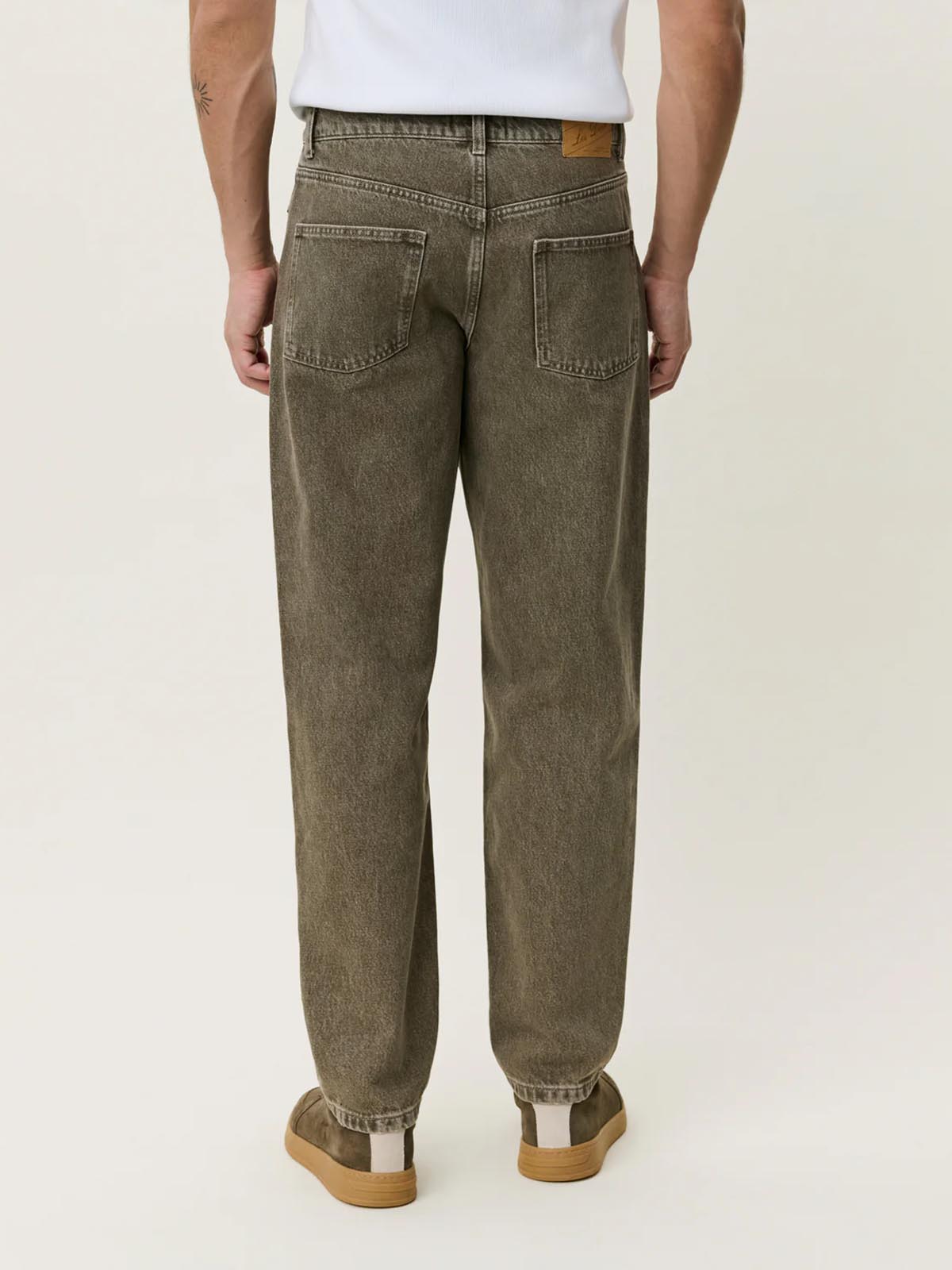 Les Deux Ryder Jeans Light Brown Denim Wash L32