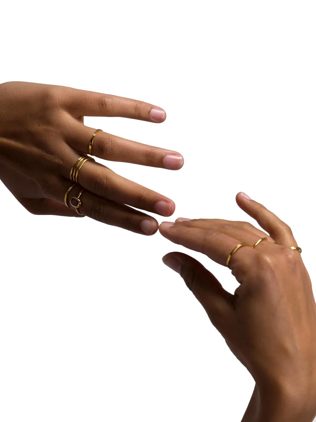 Les Solides Kinky Ring Gold