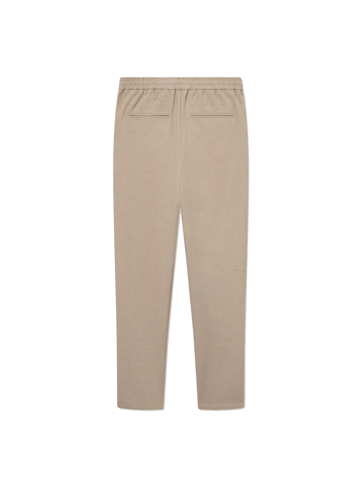 Les Deux Como Tapered Textured Drawstring Pants Dark Sand